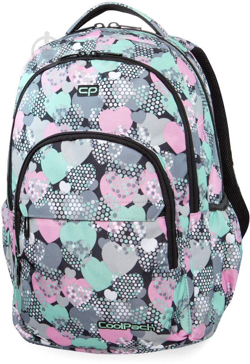 Рюкзак CoolPack BASIC PLUS MINTY HEARTS - фото 1