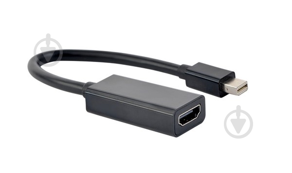 Адаптер Cablexpert черный (A-mDPM-HDMIF4K-01) Mini DisplayPort в HDMI - фото 1 Адаптер Cablexpert черный (A-mDPM-HDMIF4K-01) Mini DisplayPort в HDMI - фото 1