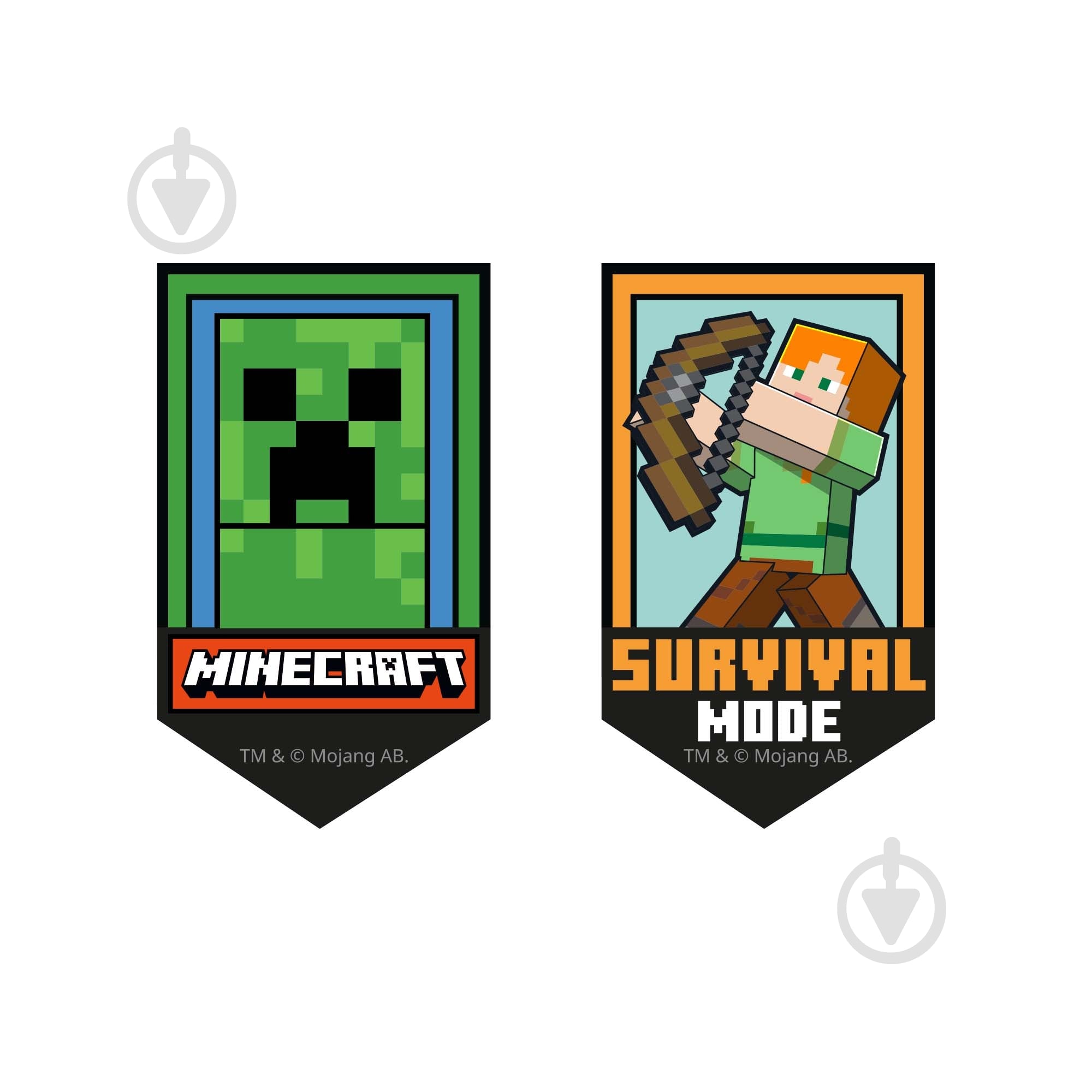 Наклейка YES 2D Minecraft Boom 708512 - фото 2