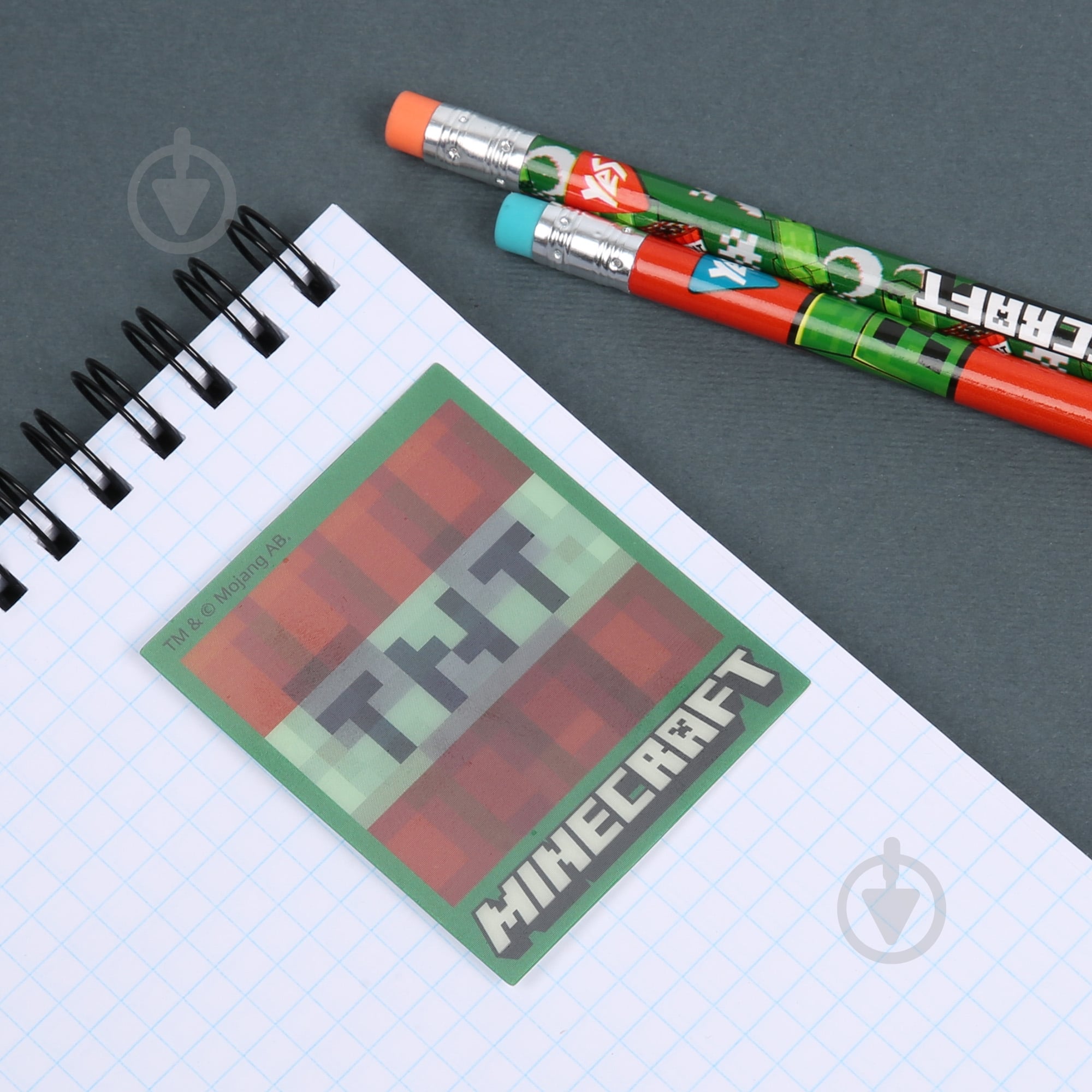 Наклейка YES 2D Minecraft Creeper 708510 - фото 6