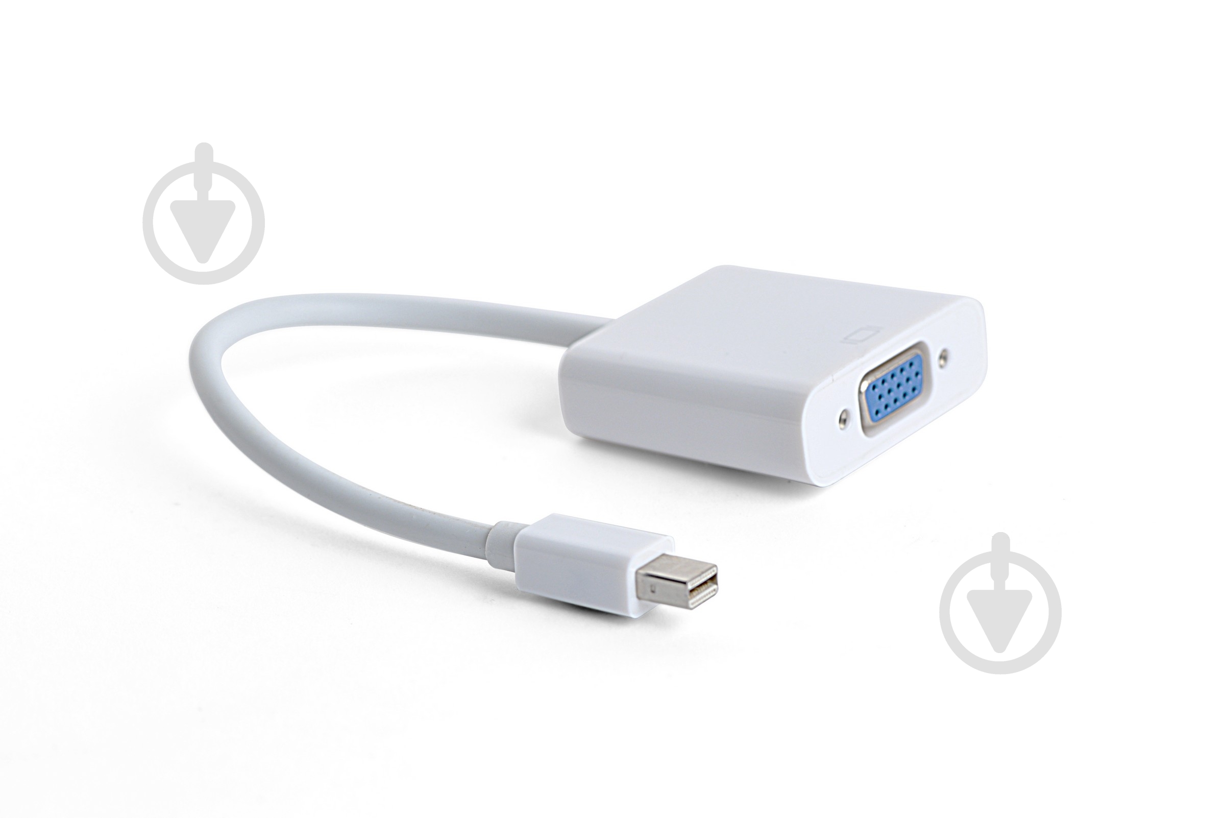 Адаптер Cablexpert белый (A-mDPM-VGAF-02-W) адаптер Mini DisplayPort в VGA - фото 1