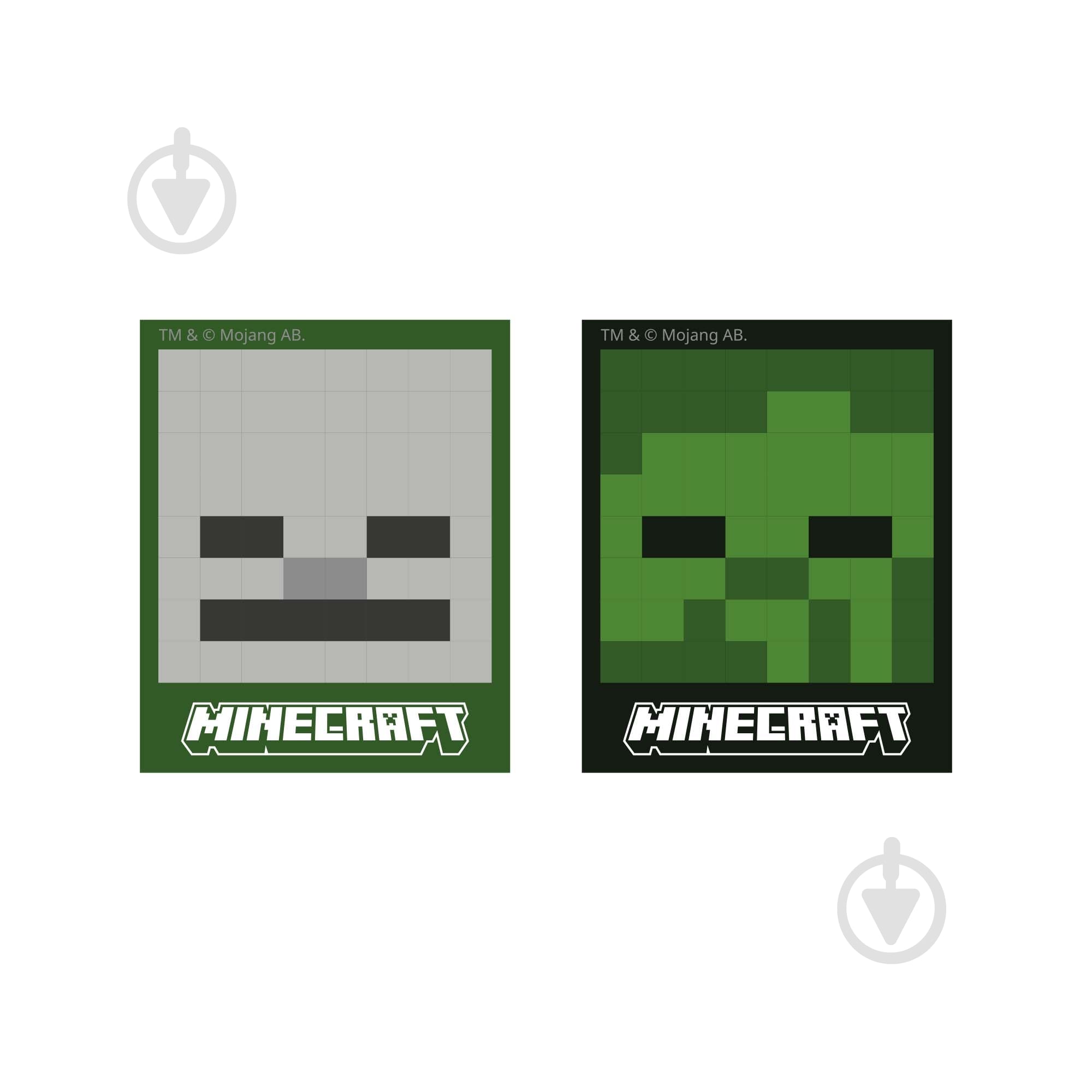 Наклейка YES 2D Minecraft Skeleton 708511 - фото 2