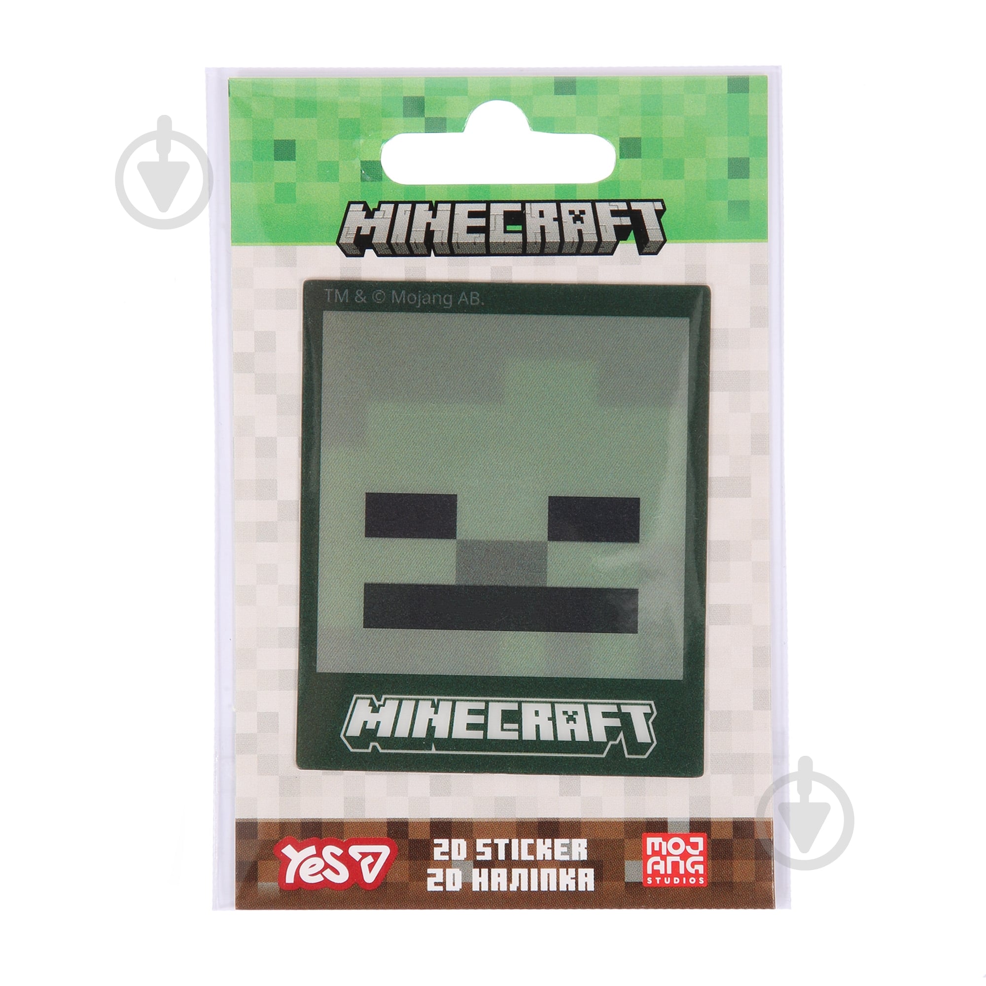 Наклейка YES 2D Minecraft Skeleton 708511 - фото 3
