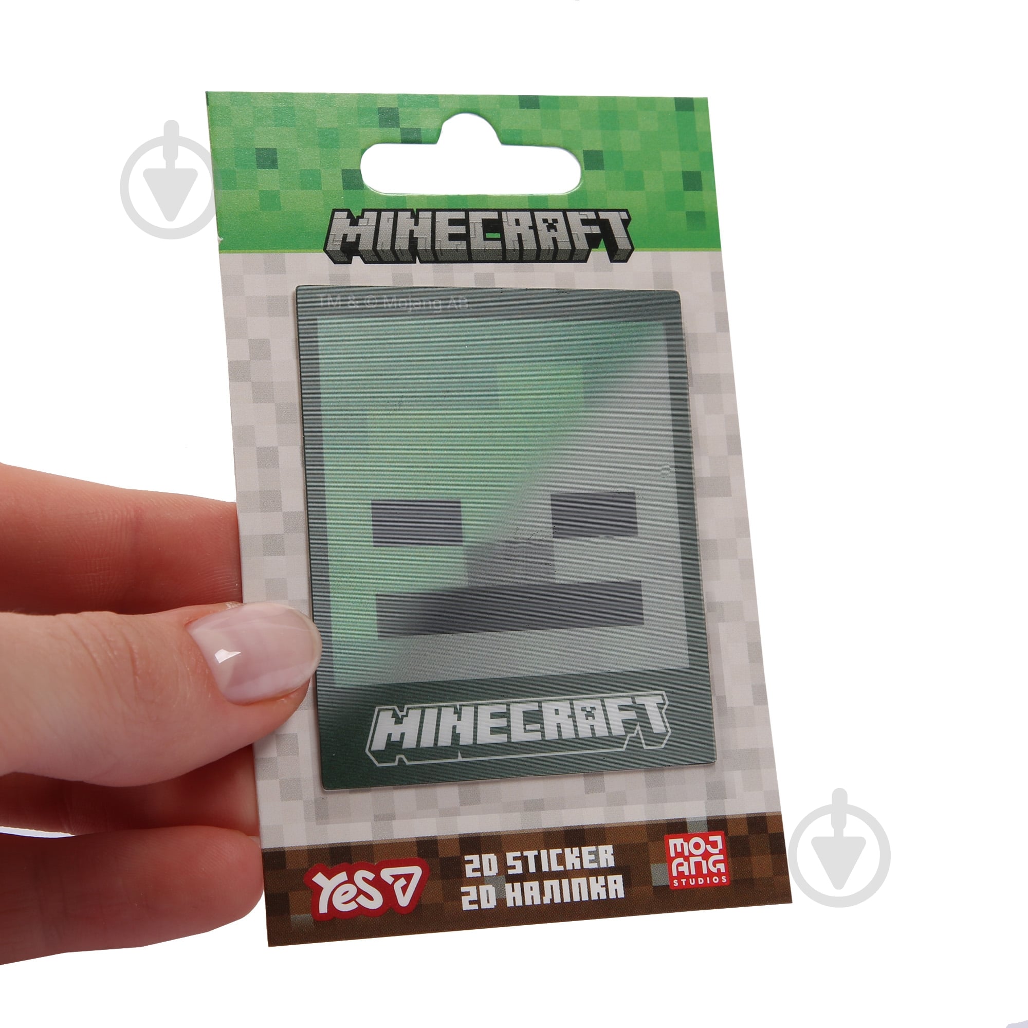 Наклейка YES 2D Minecraft Skeleton 708511 - фото 4