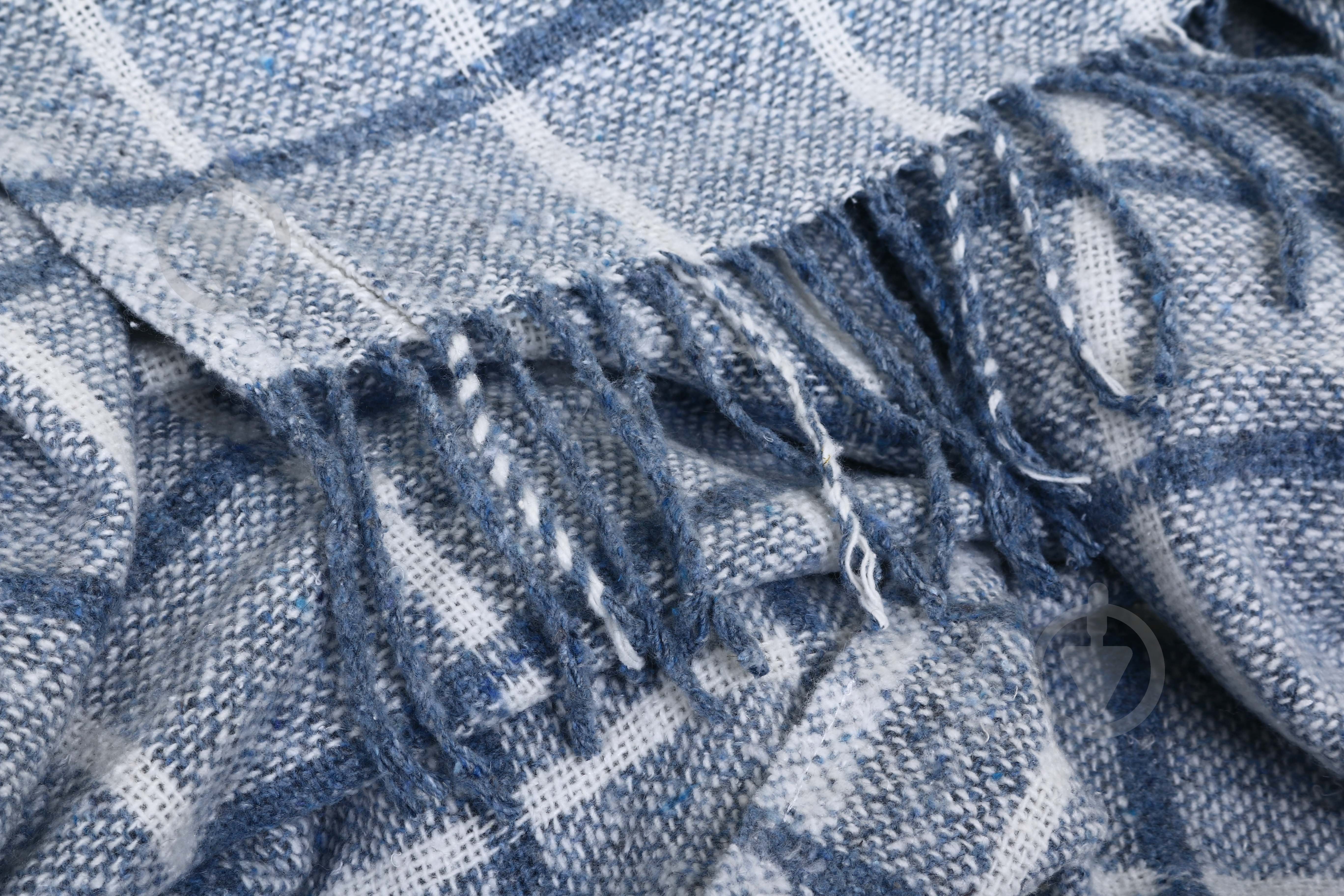 Плед 130x180 см голубой Sensio - фото 2