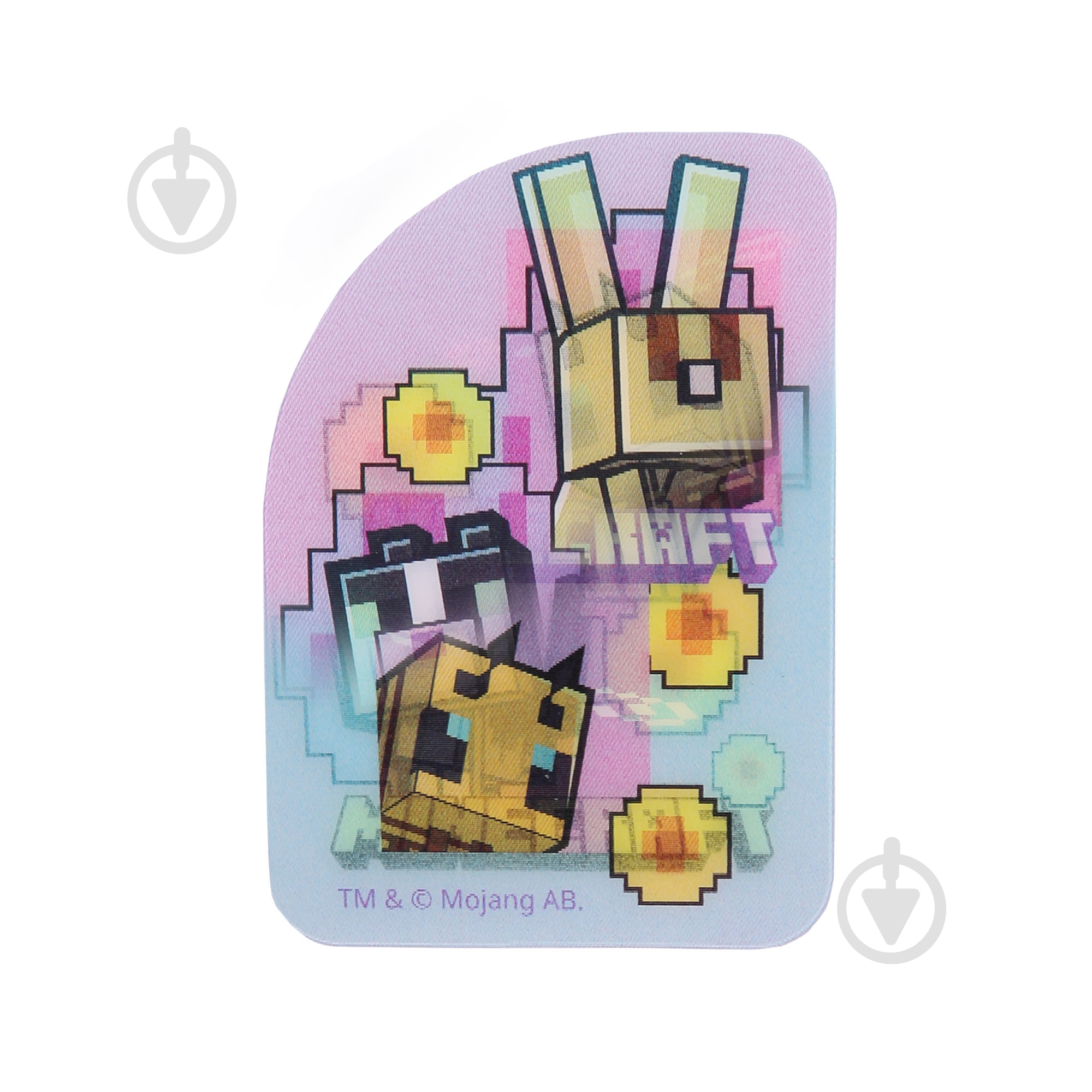 Наклейка YES 2D Minecraft Spring Animals 708514 - фото 4