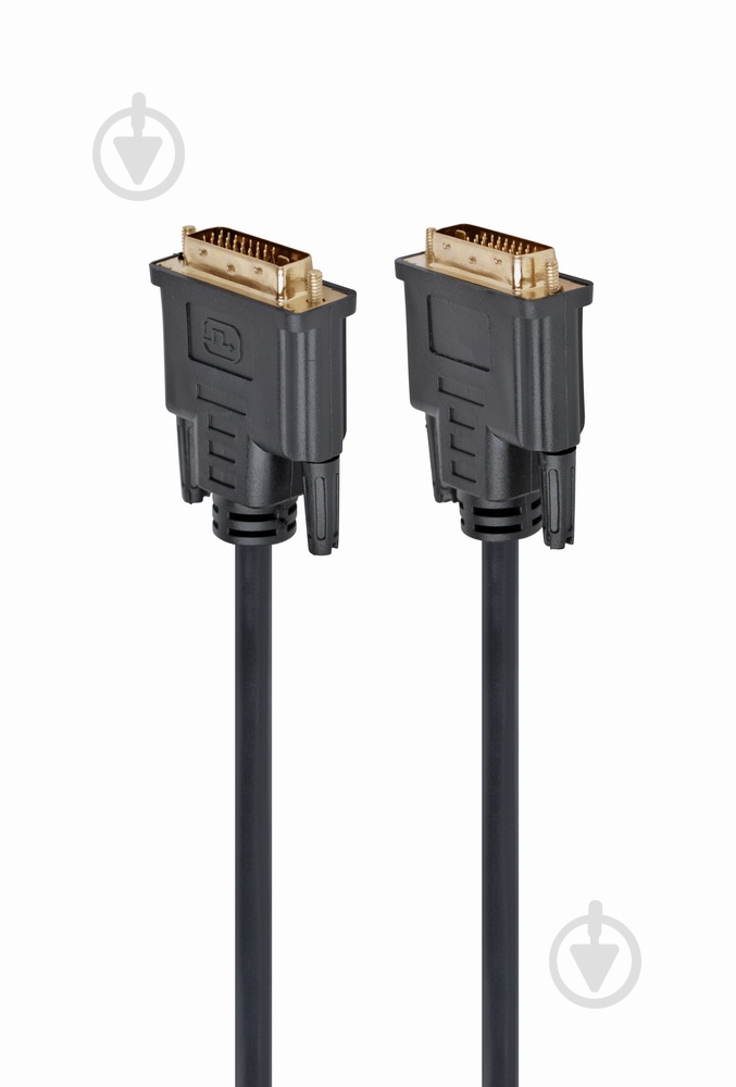 Кабель Cablexpert 3 м (CC-DVI2-BK-10) DVI відео 24/24 (dual link) - фото 1