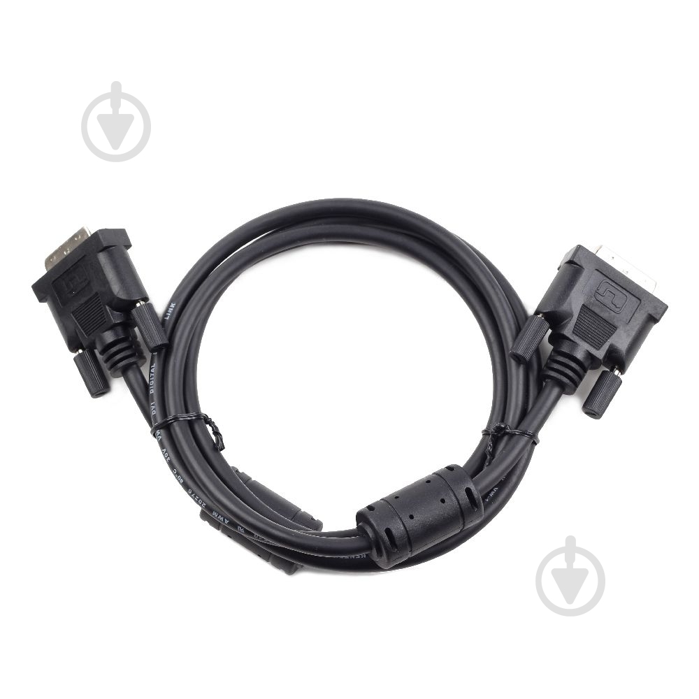 Кабель Cablexpert 3 м (CC-DVI2-BK-10) DVI відео 24/24 (dual link) - фото 3