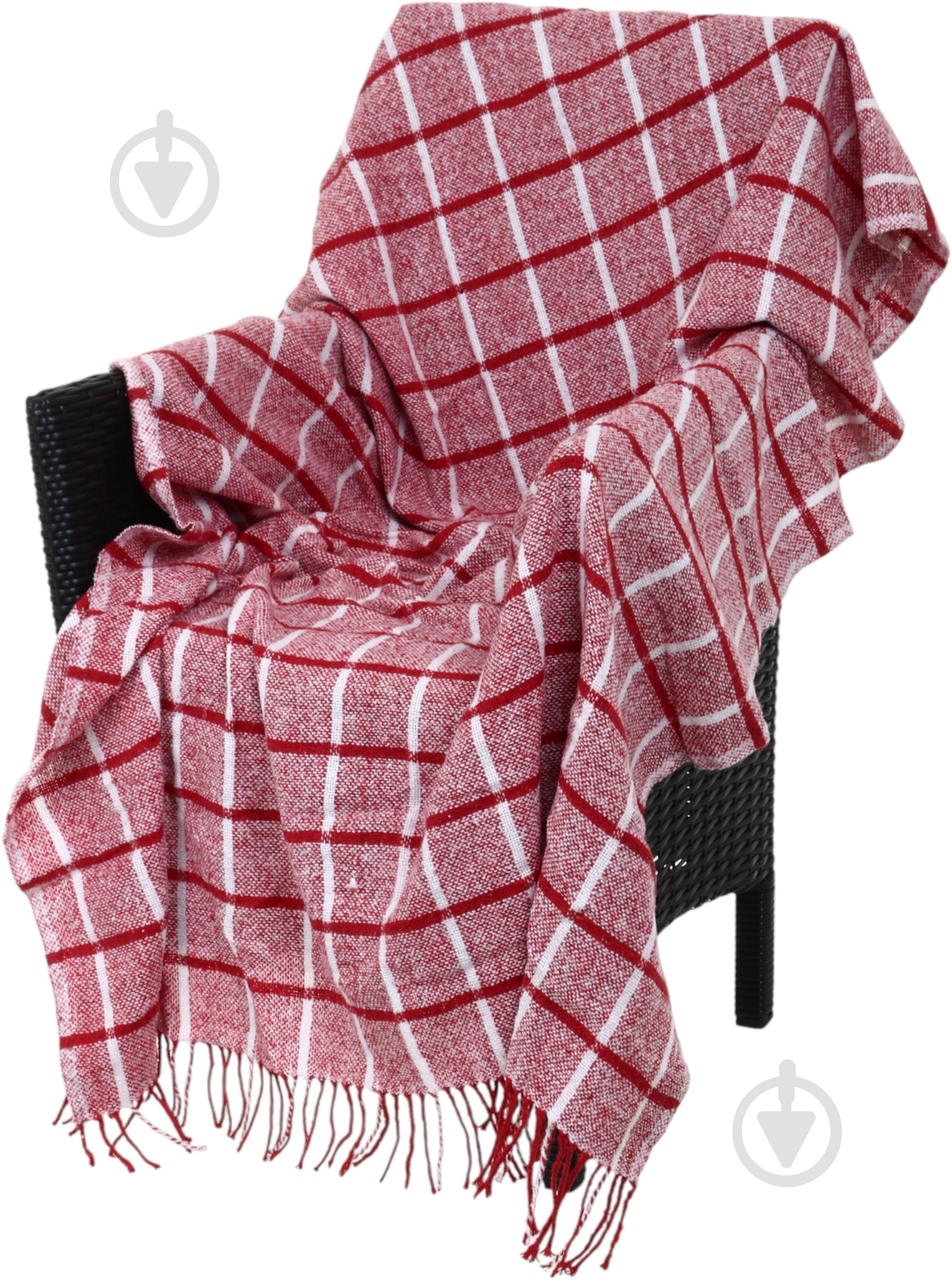 Плед 130x180 см красный Sensio - фото 1