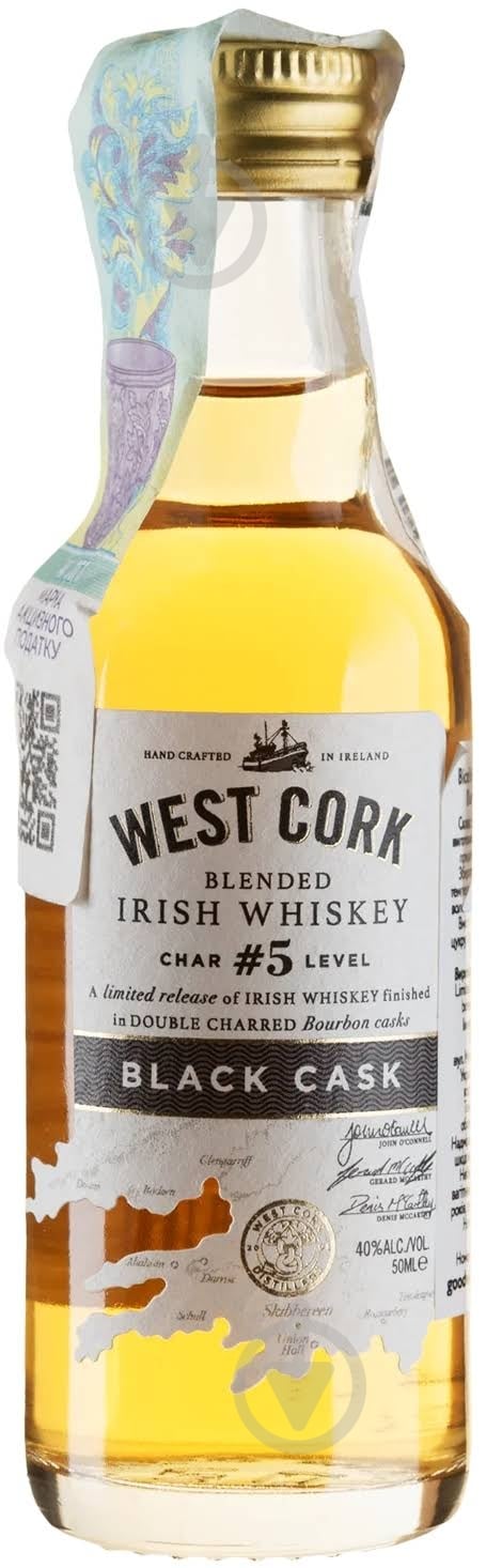 Виски West Cork Black Cask 0,5 л - фото 1