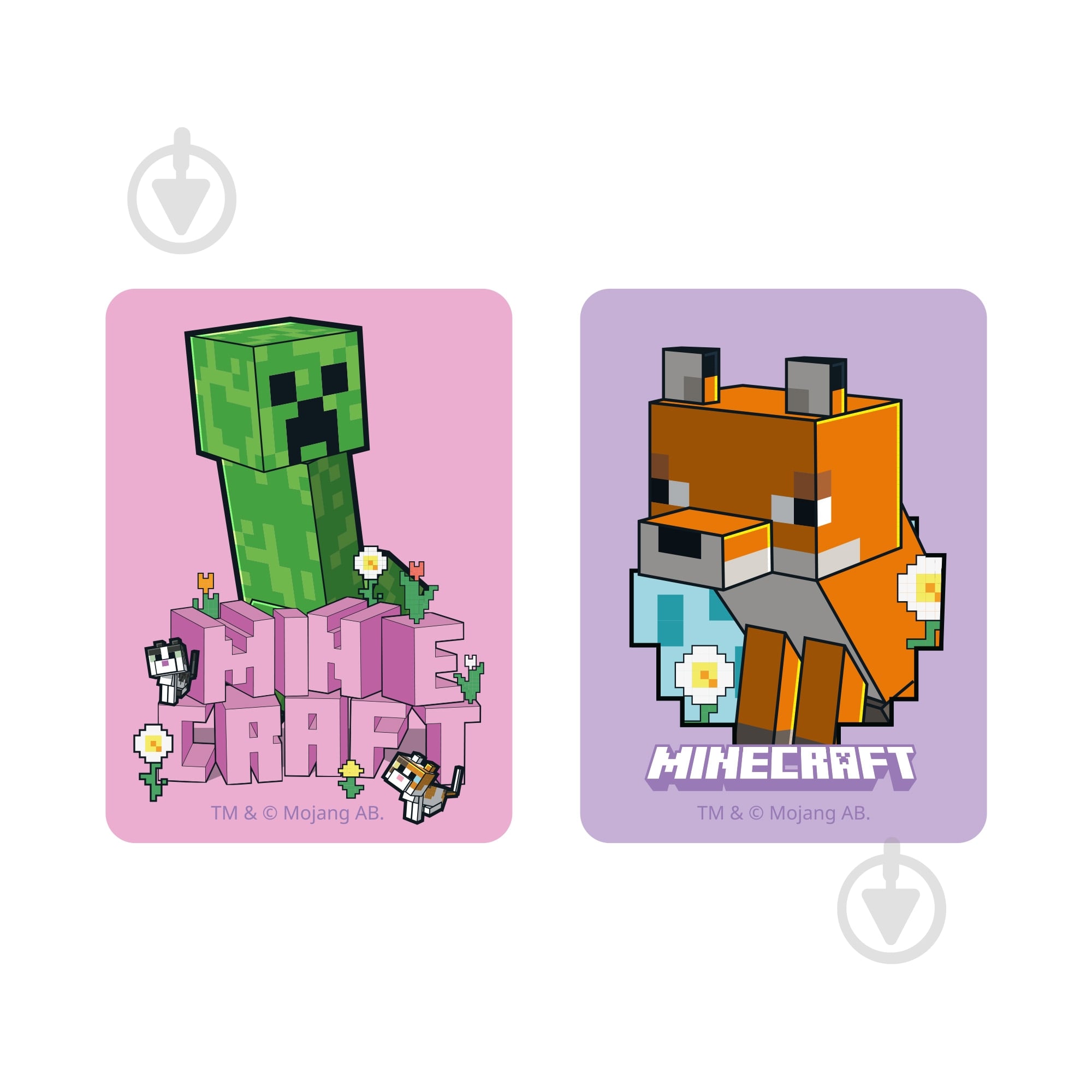 Наклейка YES 2D Minecraft Spring Creeper 708516 - фото 2