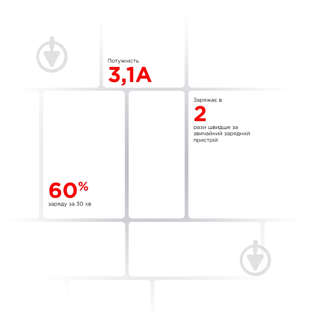 Зарядное устройство Armorstandart комплект AR02 + кабель USB to Type-C белый (ARM61613) - фото 7