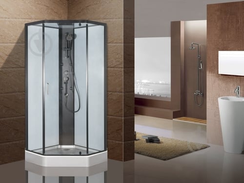 Душовий бокс EGO EGOIST 900х900х2150 мм CD9091 - фото 2