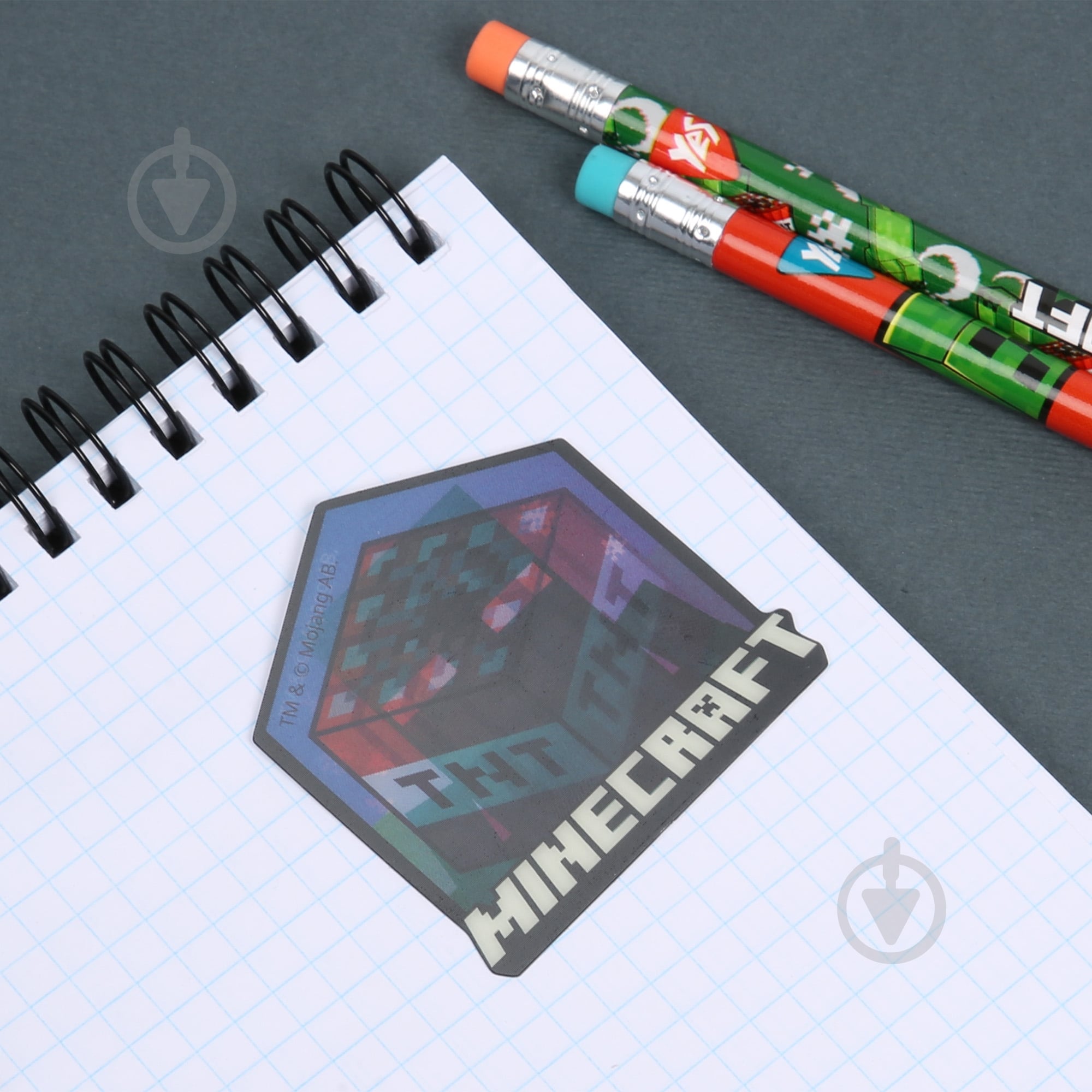 Наклейка YES 2D Minecraft TNT 708508 - фото 6