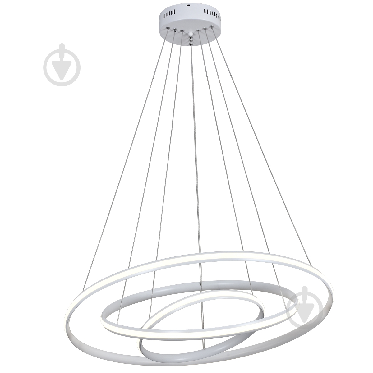 Подвес Victoria Lighting LED 220 Вт белый Jump/SP3 white - фото 3