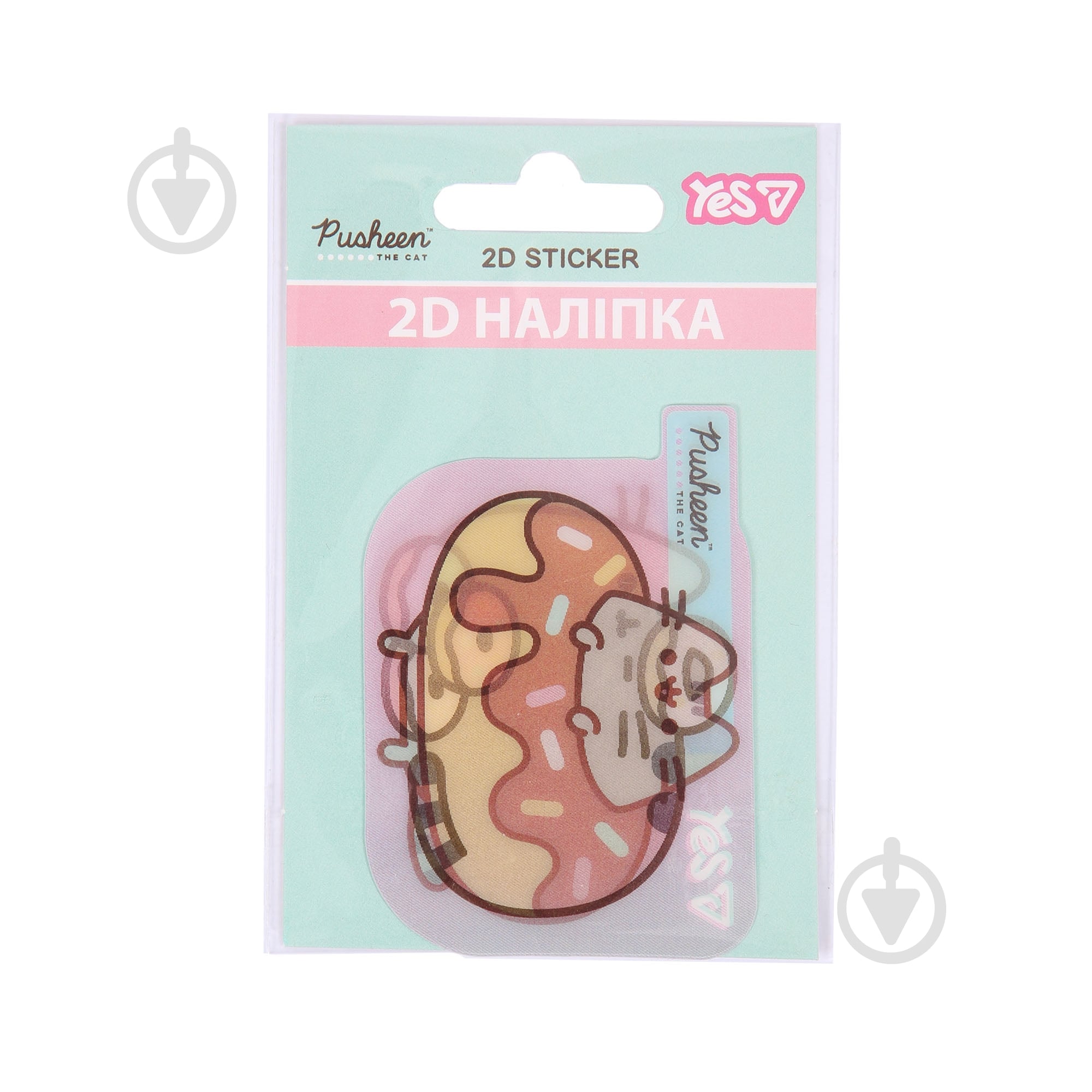 Наклейка YES 2D Pusheen Donut 708519 - фото 2 Наклейка YES 2D Pusheen Donut 708519 - фото 2