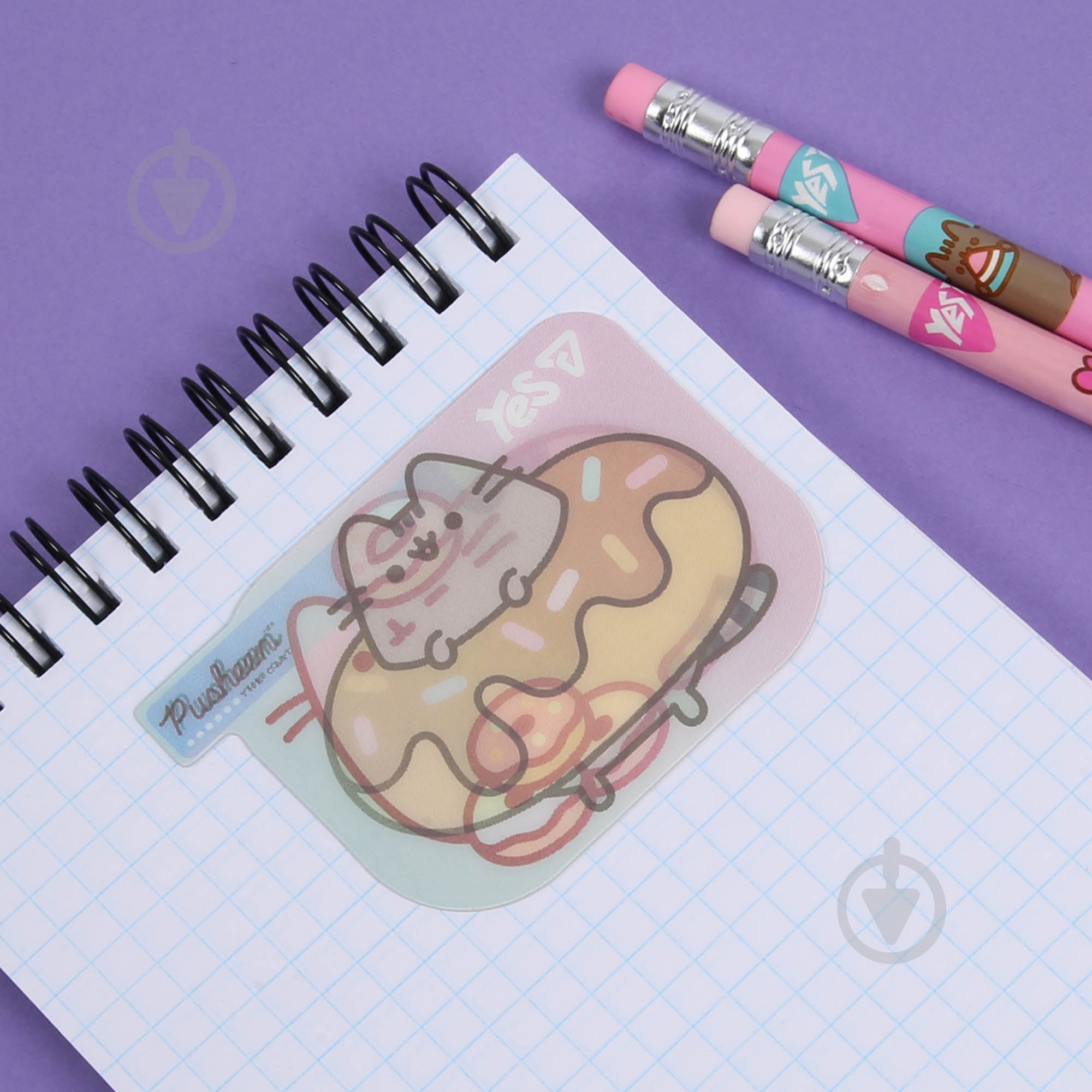 Наклейка YES 2D Pusheen Donut 708519 - фото 6 Наклейка YES 2D Pusheen Donut 708519 - фото 6