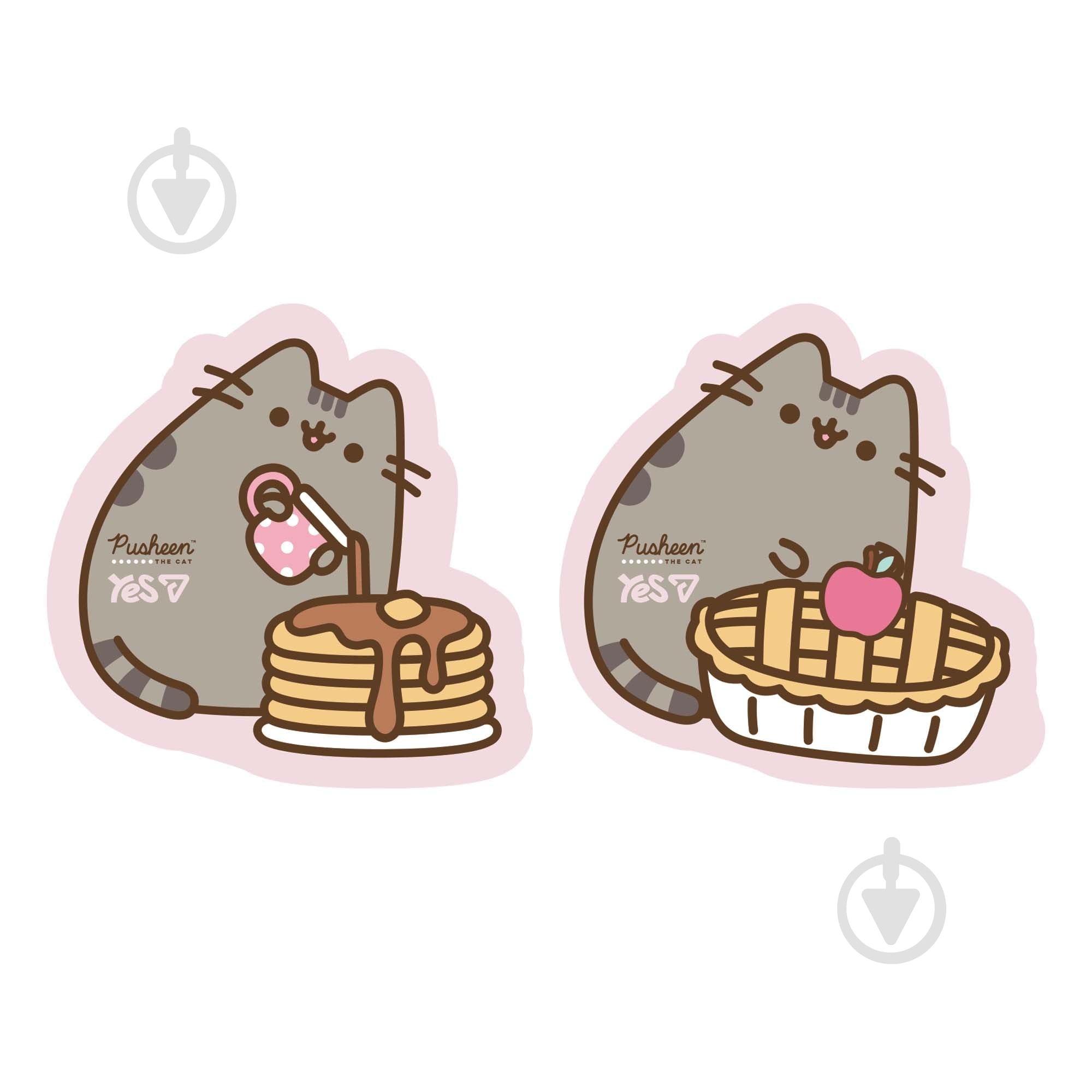 Наклейка YES 2D Pusheen Pie 708521 - фото 2 Наклейка YES 2D Pusheen Pie 708521 - фото 2