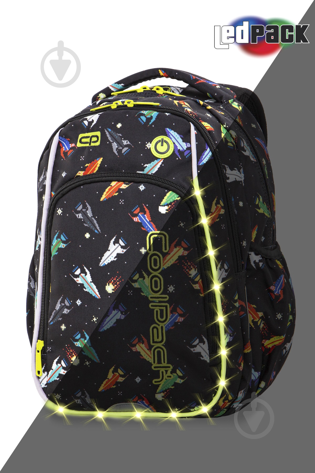 Рюкзак CoolPack Strike S LED ROCKETS - фото 1