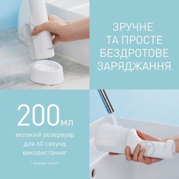 Іригатор Panasonic EW-DJ66-W321 - фото 17