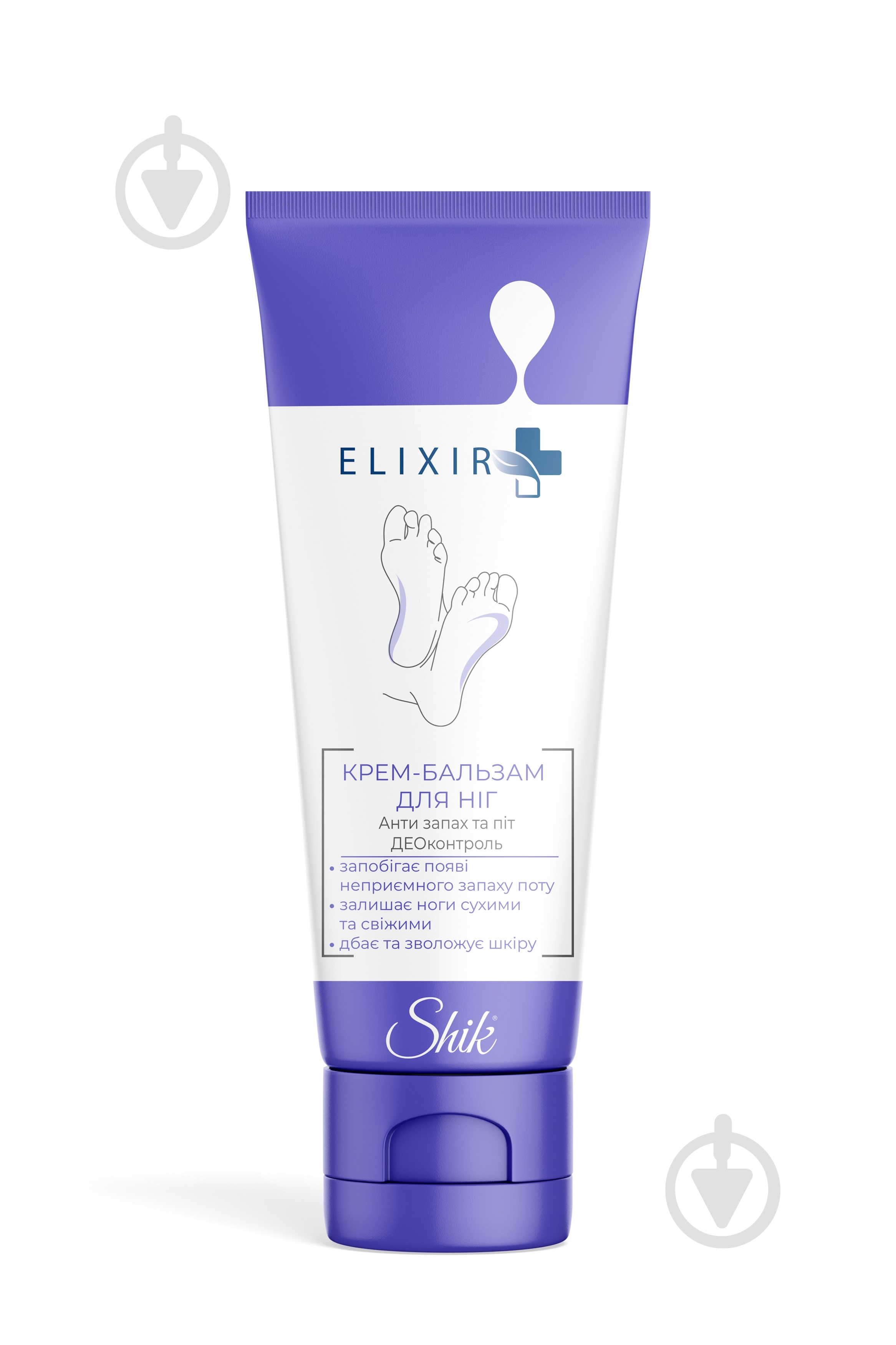 Крем для ніг Shik антизапах і піт Elixir 75 мл - фото 1 Крем для ніг Shik антизапах і піт Elixir 75 мл - фото 1