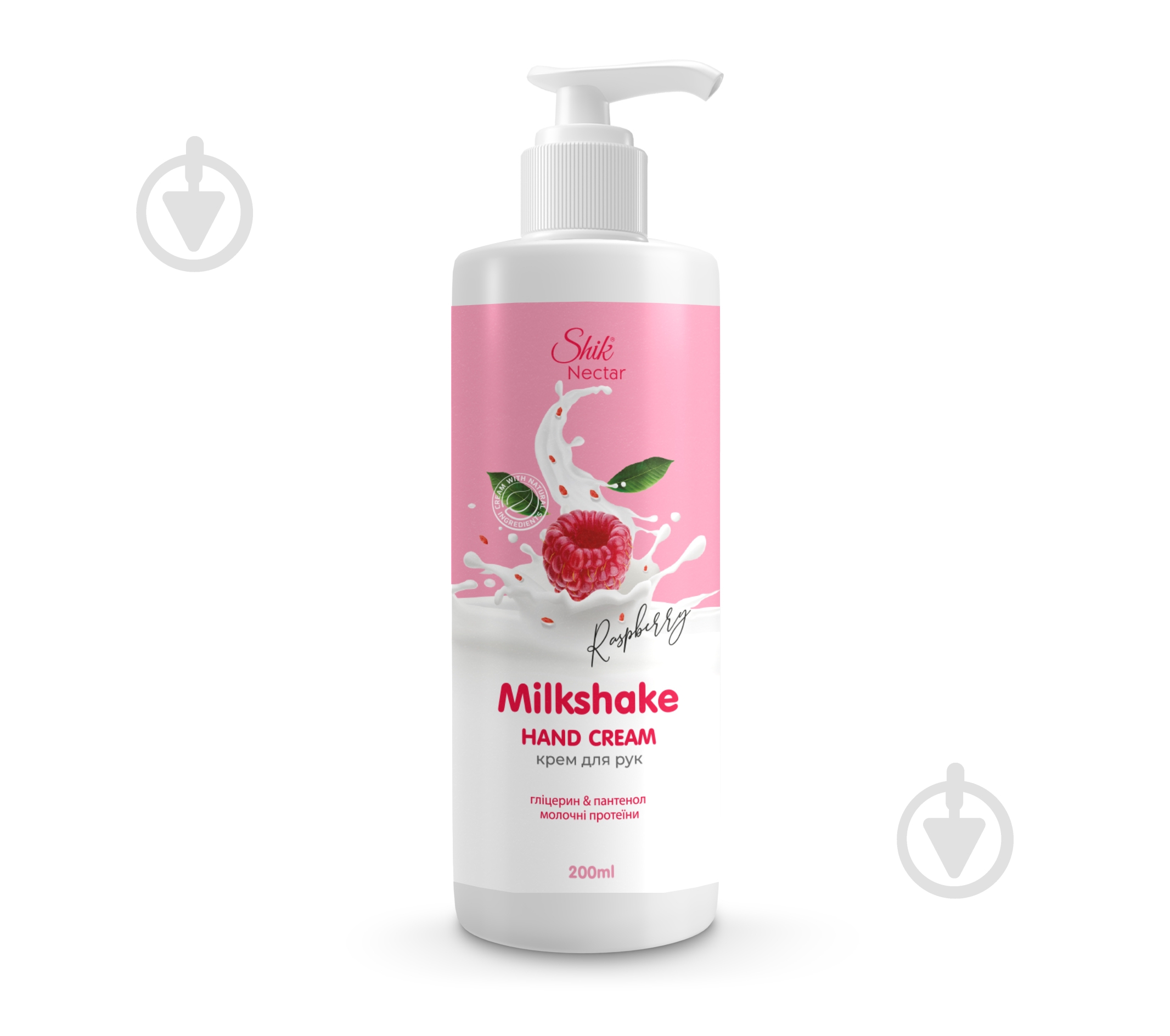 Крем для рук Shik Milk Shake Малина Nectar 200 мл - фото 1 Крем для рук Shik Milk Shake Малина Nectar 200 мл - фото 1