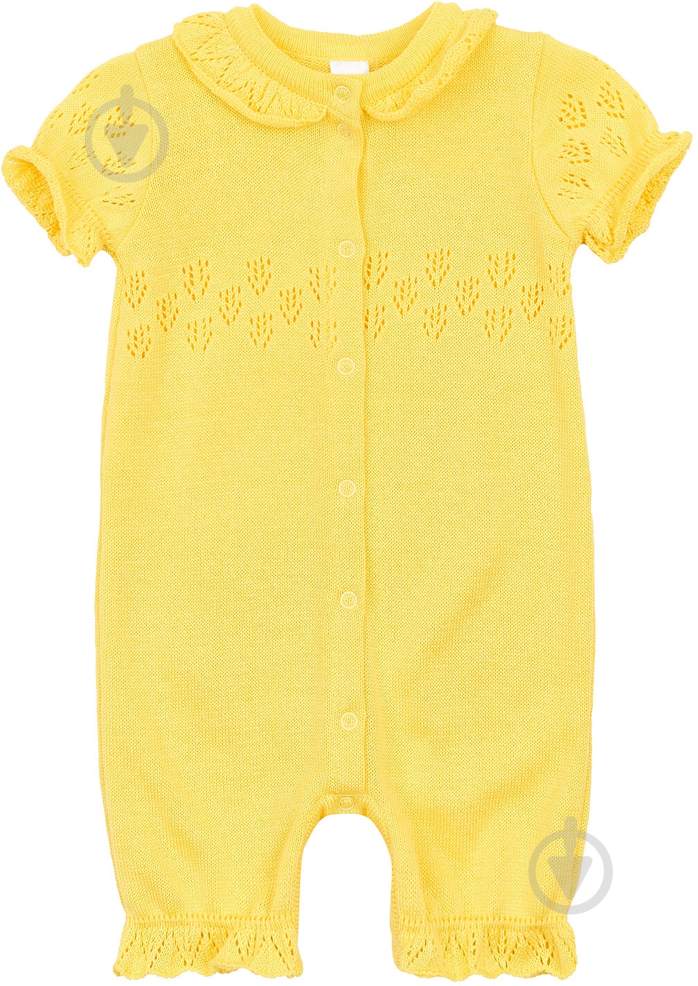 Комбинезон для девочки Mariknit р.74 желтый 1289 - фото 1