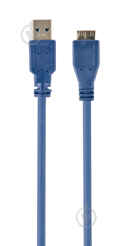Кабель Cablexpert 3 м синій (CCP-mUSB3-AMBM-10) USB 3.0 - фото 1 Кабель Cablexpert 3 м синій (CCP-mUSB3-AMBM-10) USB 3.0 - фото 1