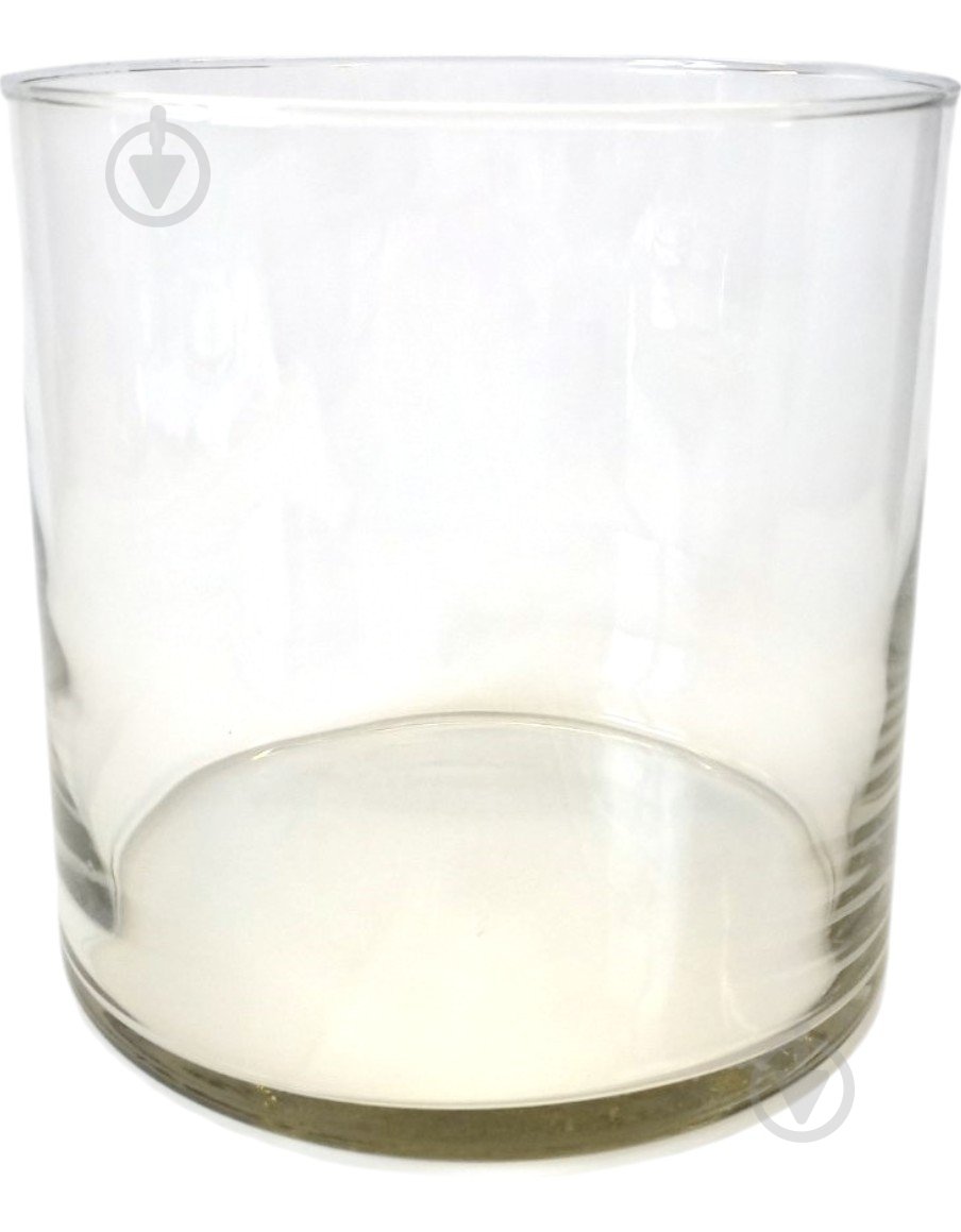 Ваза стеклянная цилиндр 20х20 прозрачный - фото 1 Ваза стеклянная цилиндр 20х20 прозрачный - фото 1