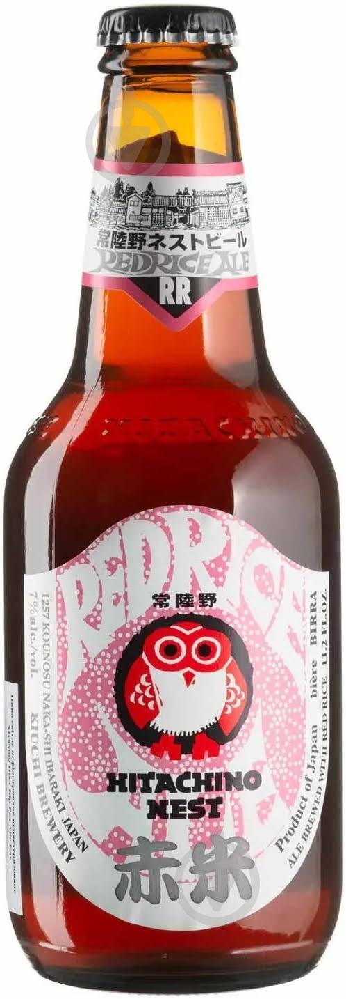 Пиво Hitachino Nest Beer Red Rice Ale 0,33 л - фото 1 Пиво Hitachino Nest Beer Red Rice Ale 0,33 л - фото 1