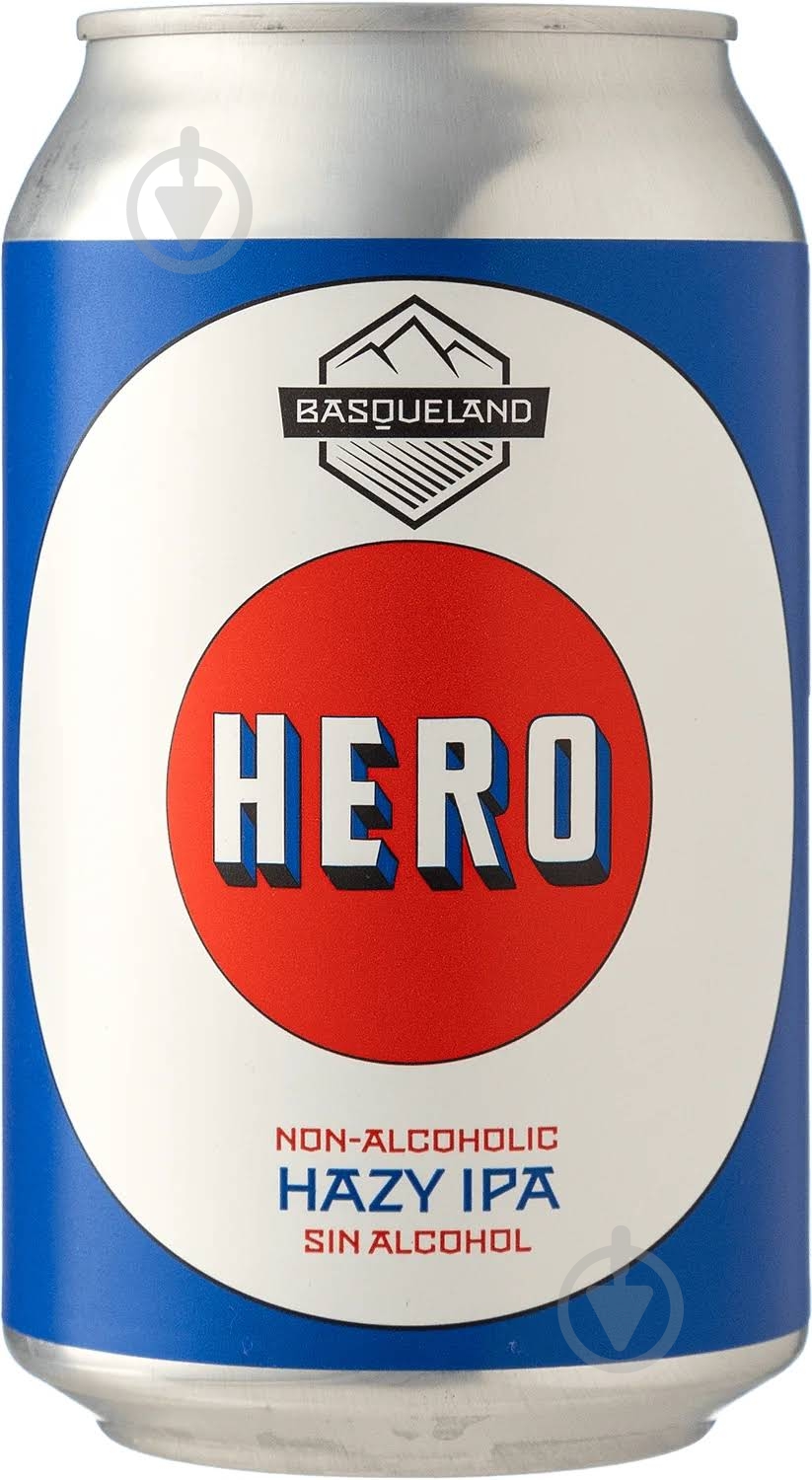 Пиво Basqueland Hero Hazy IPA б/а 0,33 л - фото 1