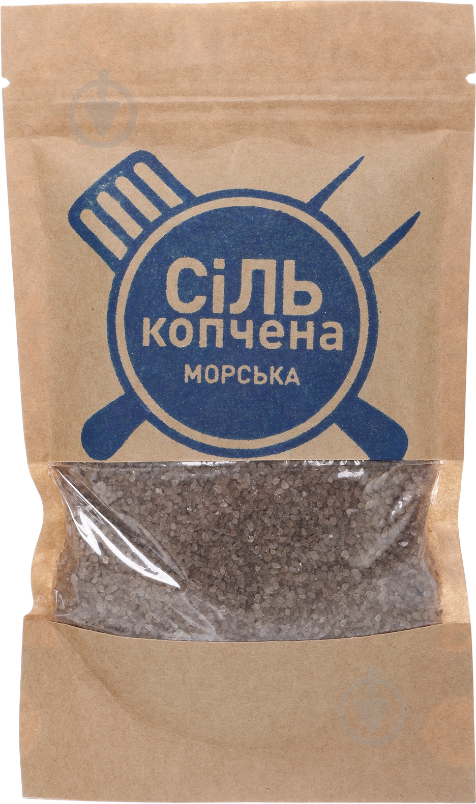 Соль копченая морская Український дим 150 г - фото 1 Соль копченая морская Український дим 150 г - фото 1