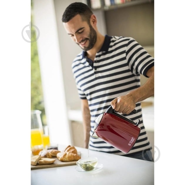 Электрочайник Russell Hobbs 20412-70 Colours Plus Red" - фото 9