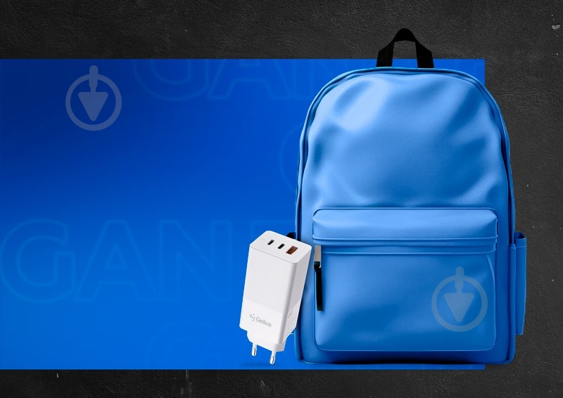 Сетевое зарядное устройство Gelius Nimble GaN 100W GP-HC061 Белый - фото 9 Сетевое зарядное устройство Gelius Nimble GaN 100W GP-HC061 Белый - фото 9