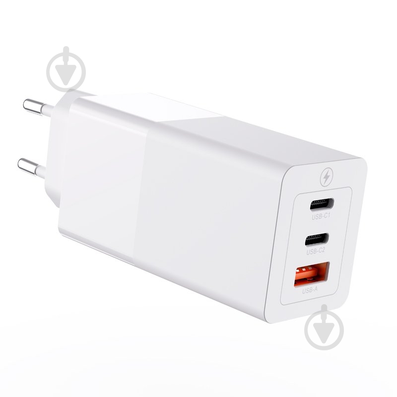 Сетевое зарядное устройство Gelius Nimble GaN 100W GP-HC061 Белый - фото 4 Сетевое зарядное устройство Gelius Nimble GaN 100W GP-HC061 Белый - фото 4