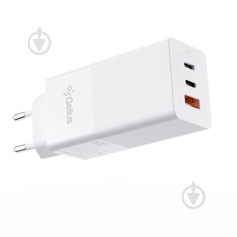 Сетевое зарядное устройство Gelius Nimble GaN 100W GP-HC061 Белый - фото 3 Сетевое зарядное устройство Gelius Nimble GaN 100W GP-HC061 Белый - фото 3