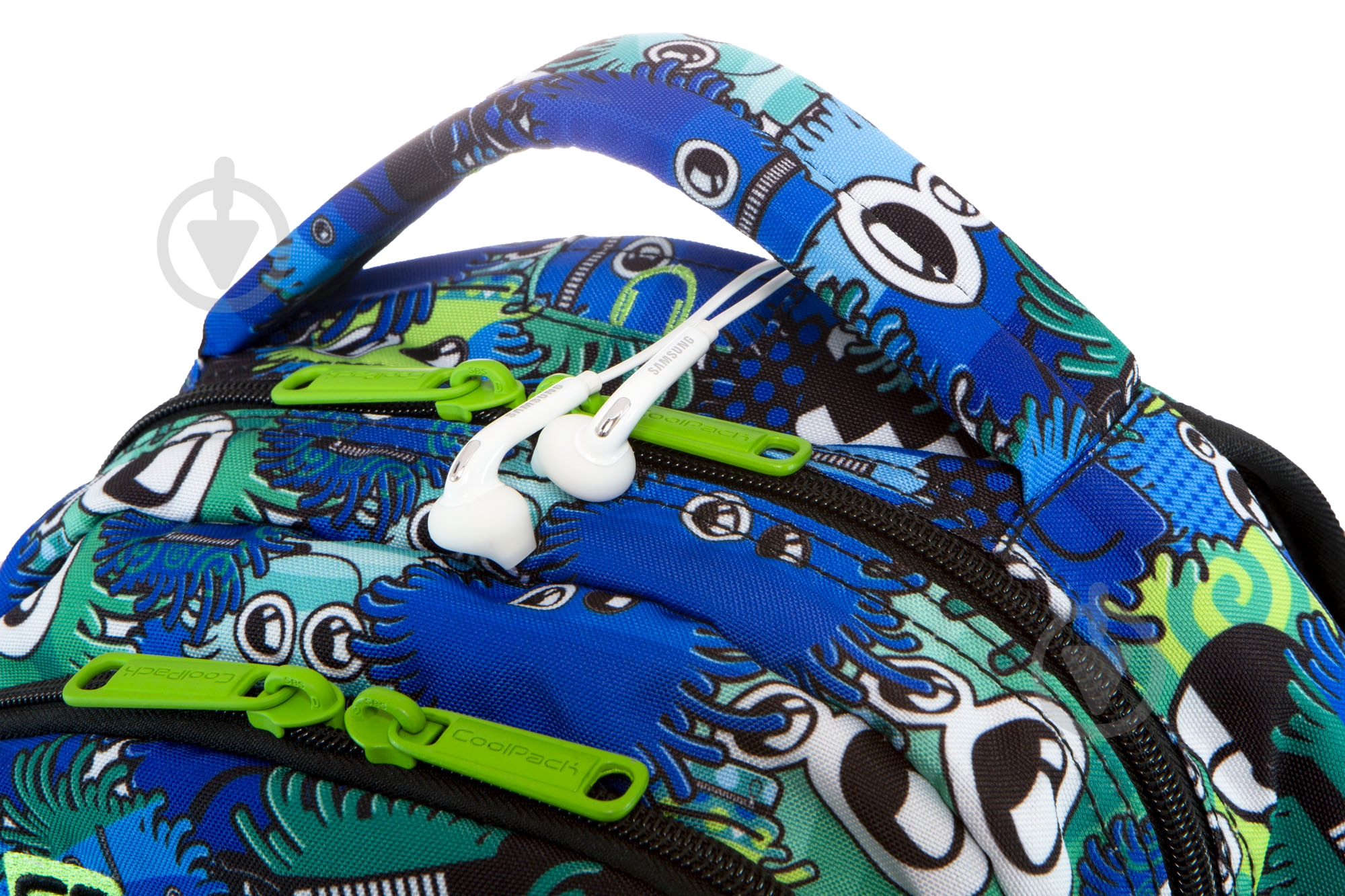 Рюкзак CoolPack STRIKE S WIGGLY EYES BLUE - фото 4