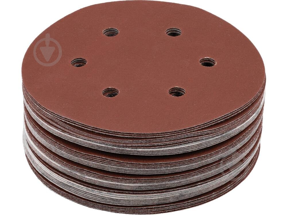 Круг шлифовальный YATO Р150 150 мм 50 шт. YT-834596 - фото 1