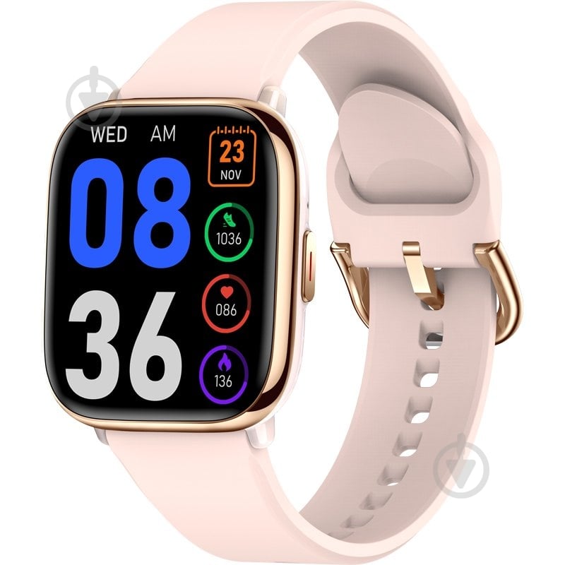 Смарт-годинник Gelius Amazwatch GTi GP-SW014 rose gold (00000098958) - фото 1