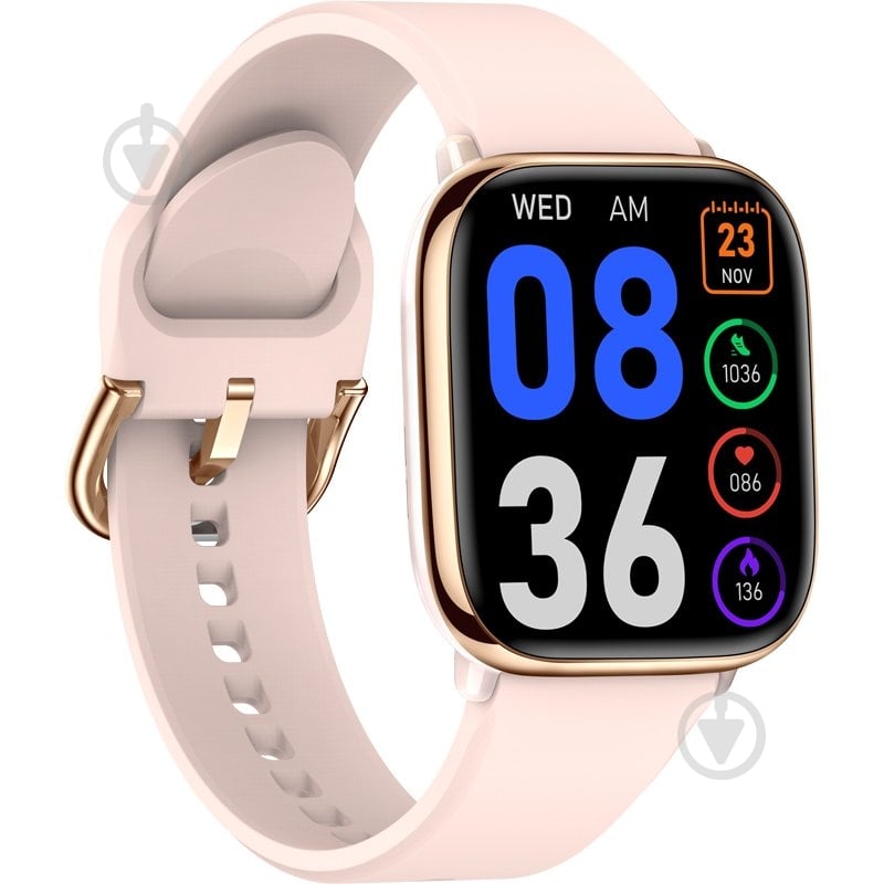 Смарт-годинник Gelius Amazwatch GTi GP-SW014 rose gold (00000098958) - фото 2