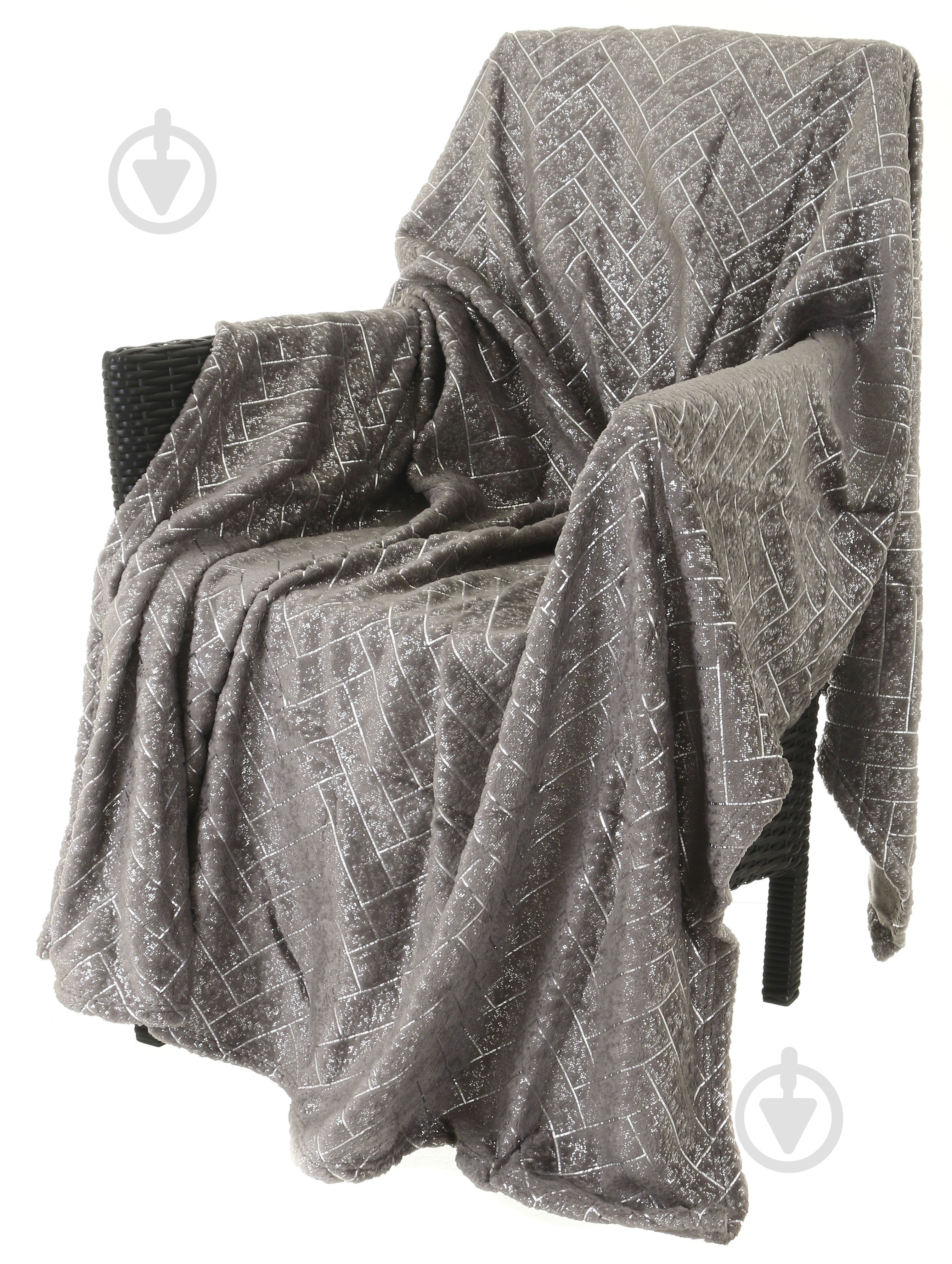 Плед Phoenix 160x200 см серый La Nuit - фото 1