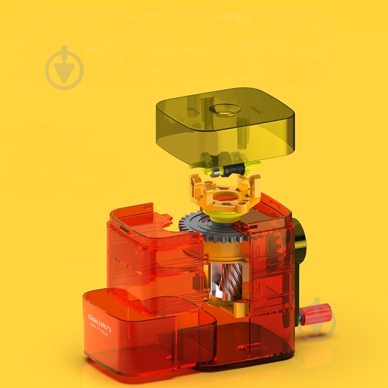 Точилка 71162 красная Deli - фото 2 Точилка 71162 красная Deli - фото 2