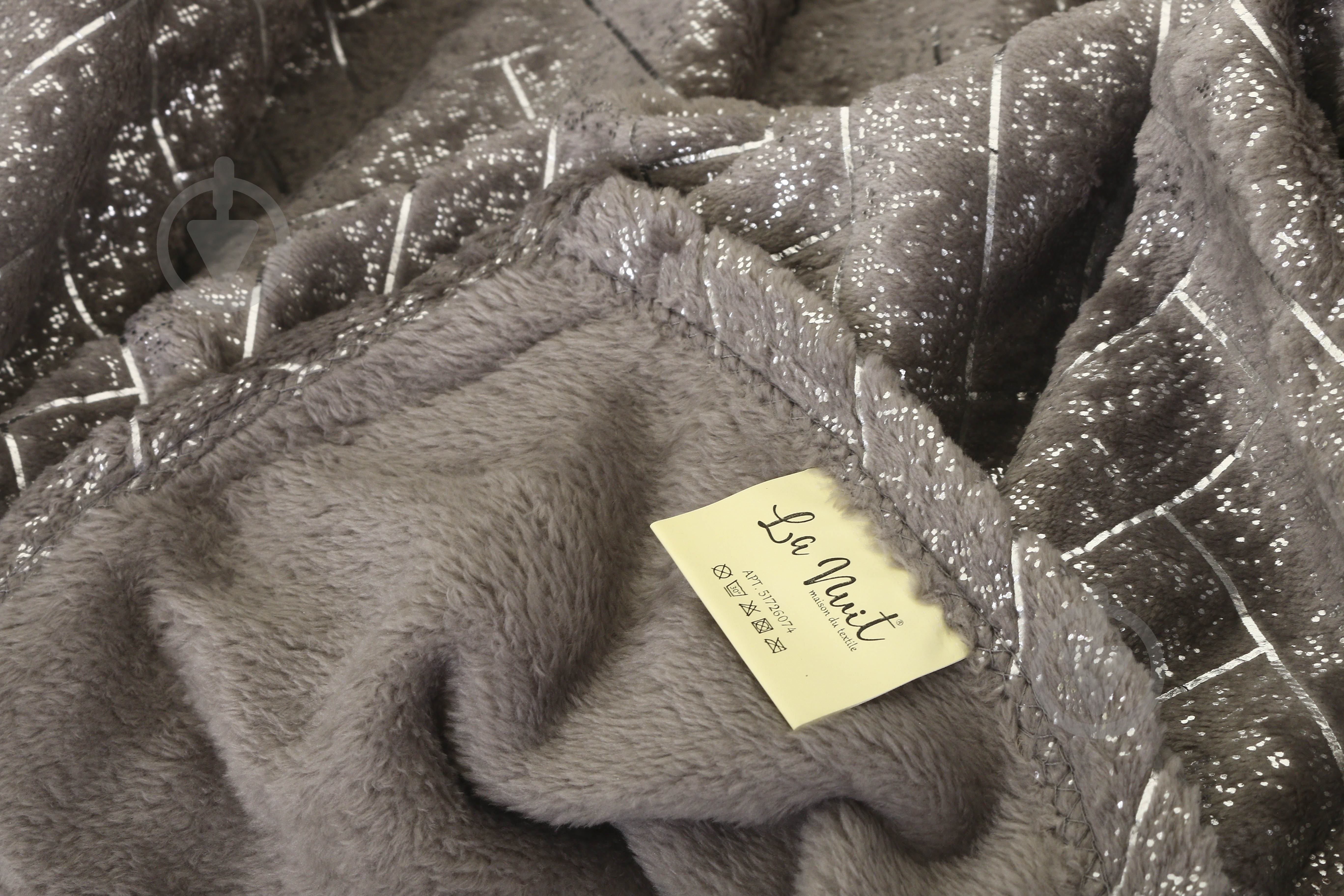 Плед Phoenix 200x220 см серый La Nuit - фото 3