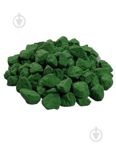 Камінці декоративні NovoGran гранітна крихта зелена 5 кг - фото 1