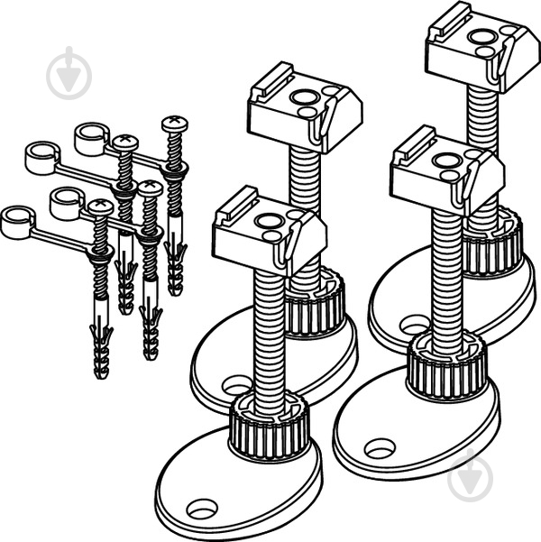 Комплект креплений TECE 94-142 мм - фото 3 Комплект креплений TECE 94-142 мм - фото 3