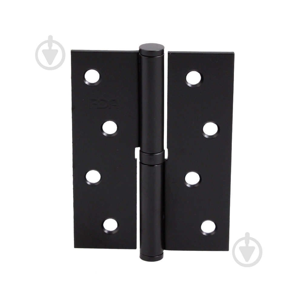 Петля RDA 64653 врізна 100x31x2,5 мм матовий чорний ліва 2 шт. - фото 1 Петля RDA 64653 врізна 100x31x2,5 мм матовий чорний ліва 2 шт. - фото 1