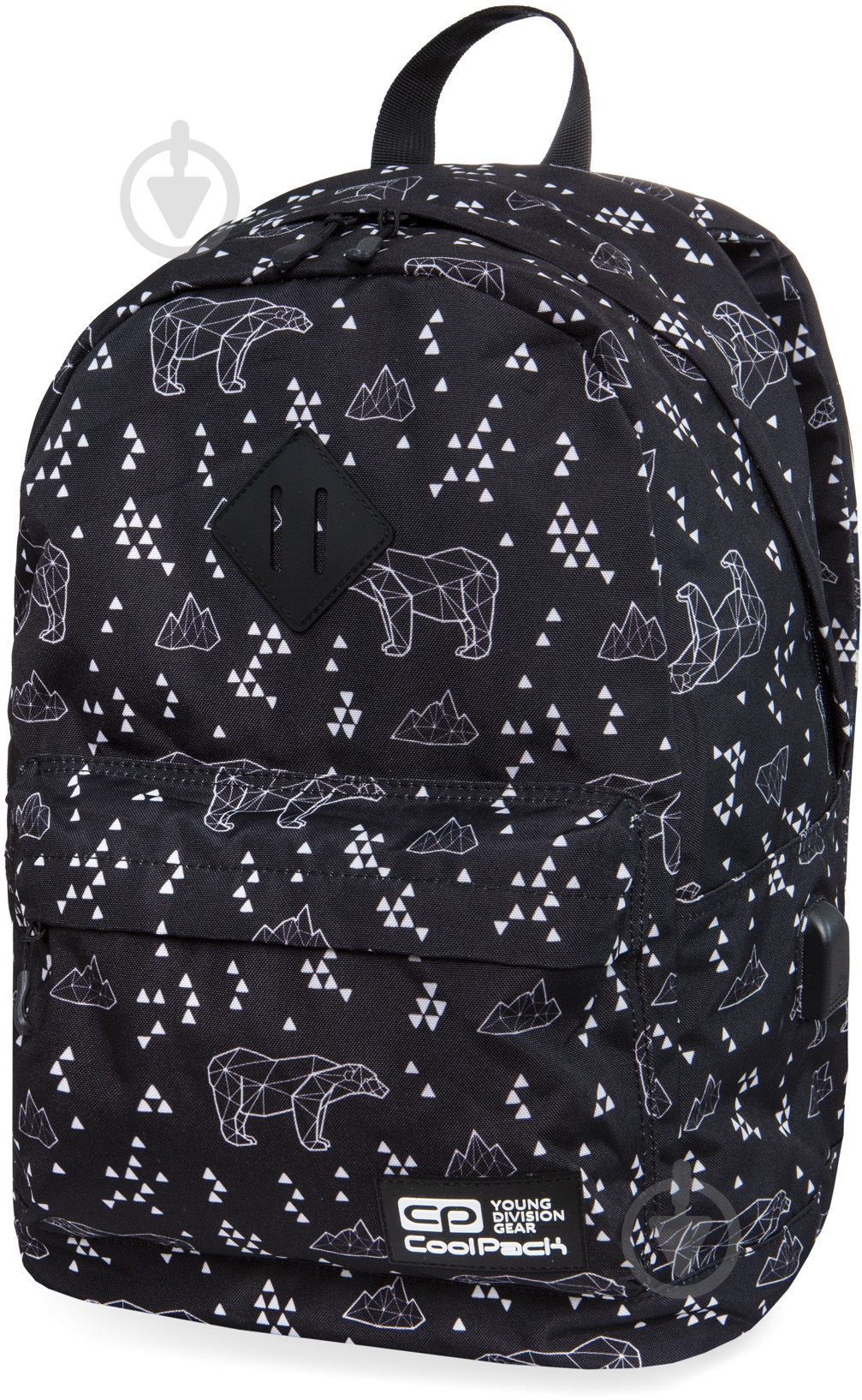 Рюкзак CoolPack CROSS USB POLAR BEARS - фото 1 Рюкзак CoolPack CROSS USB POLAR BEARS - фото 1