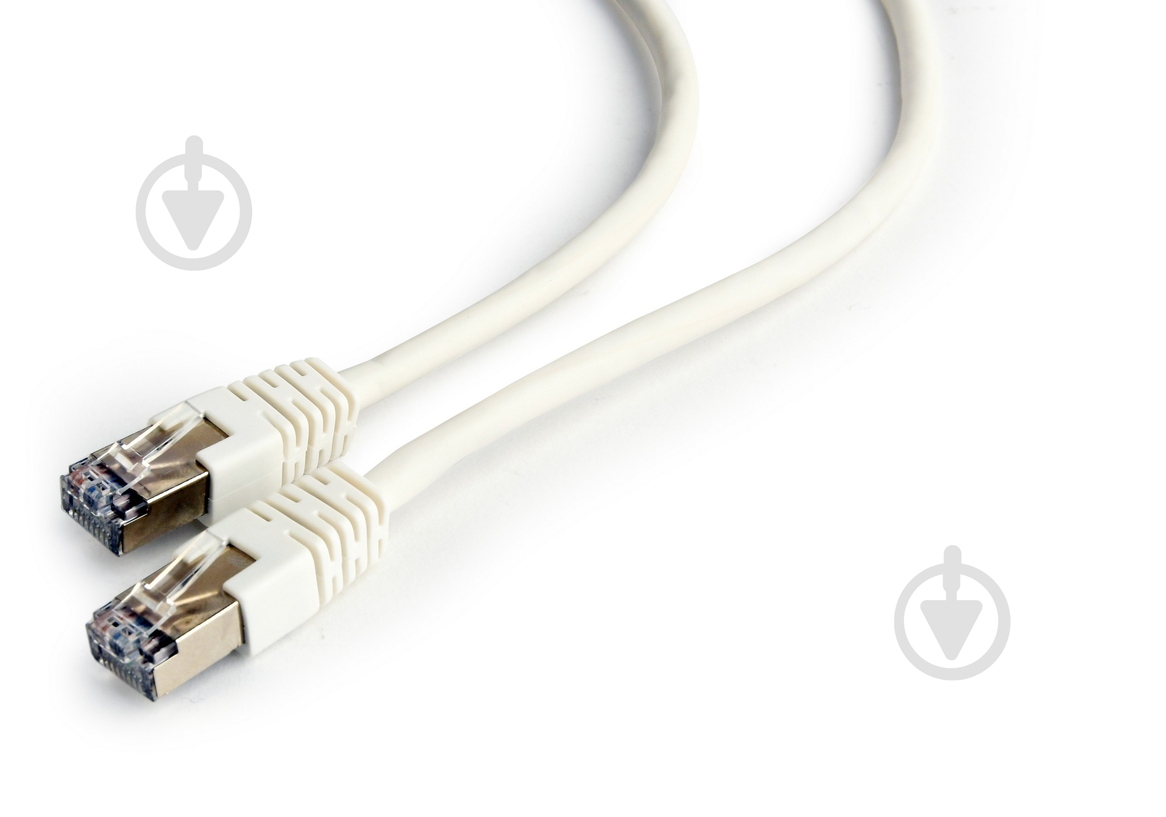Патч-корд Cablexpert 2 м (PP6-2M/W) FTP, категорія. 6, литий - фото 2 Патч-корд Cablexpert 2 м (PP6-2M/W) FTP, категорія. 6, литий - фото 2