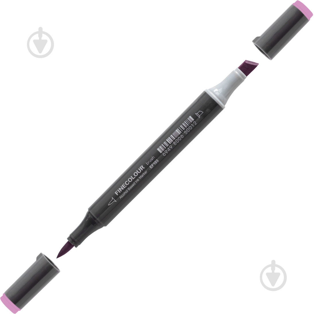Маркер спиртовий FINECOLOUR Brush-mini EF103-118 лаванда - фото 1