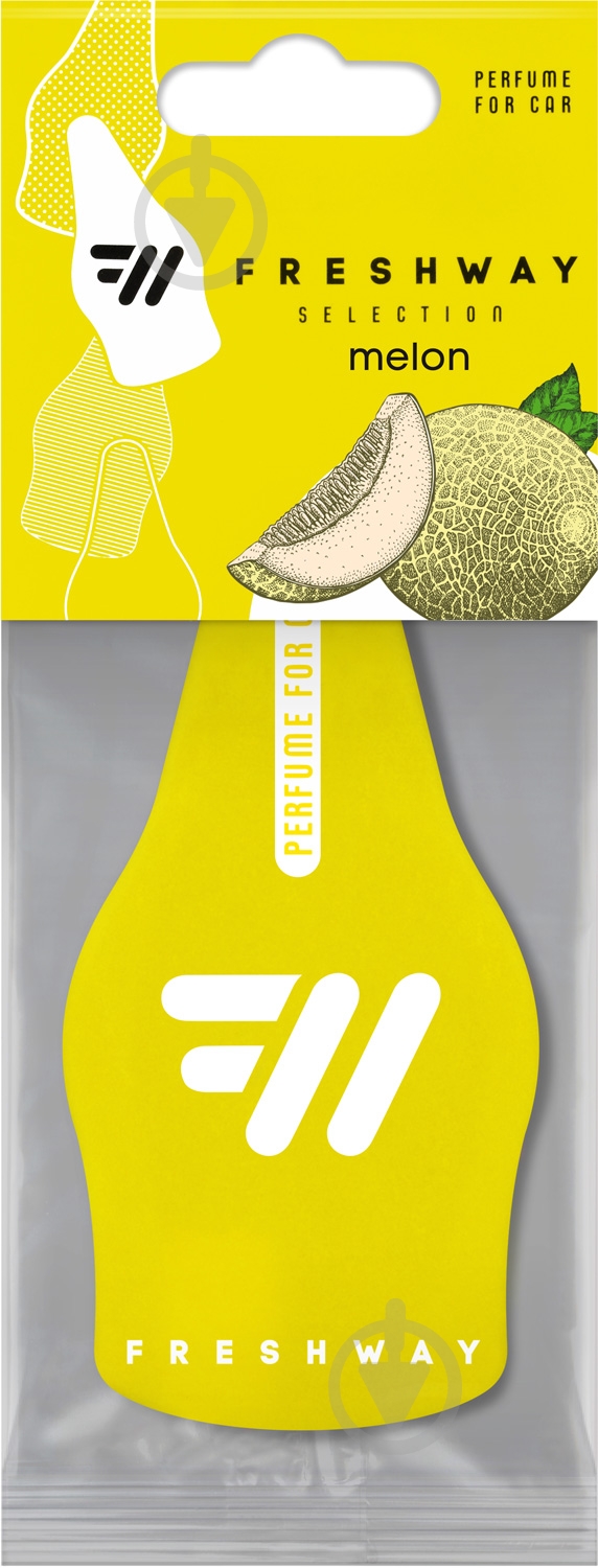 Ароматизатор подвесной FRESHWAY Selection Melon - фото 1
